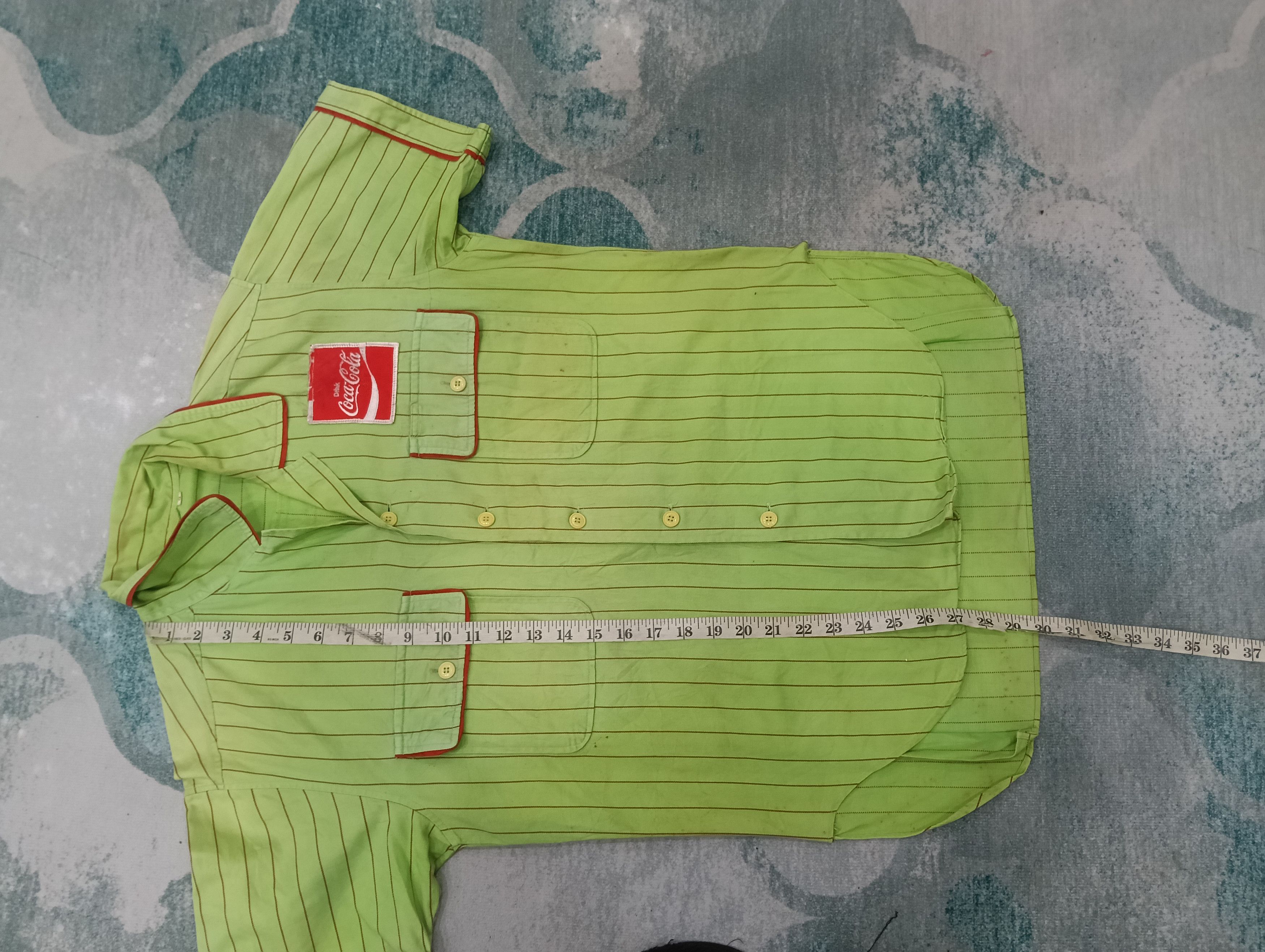 Coca Cola × Vintage True Vintage 50s Coca Cola Workers Shirt Size US M / EU 48-50 / 2 - 9 Thumbnail