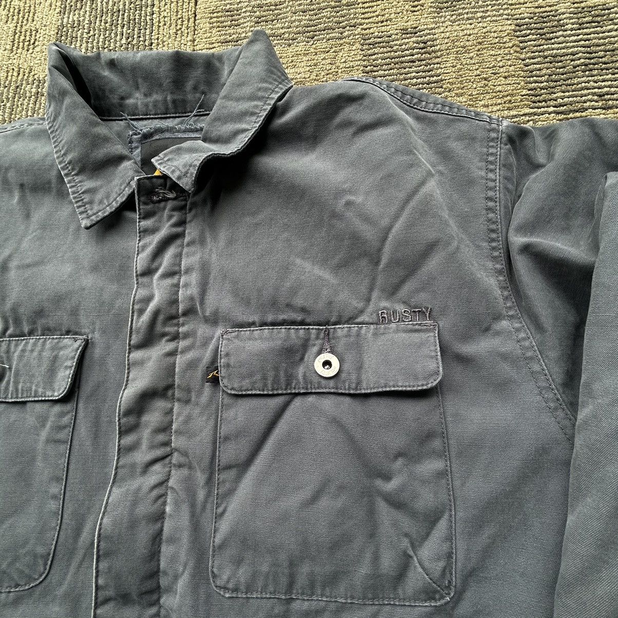 Rusty Vintage Rusty Surf Grey Sherpa Lined Jacket Size US XL / EU 56 / 4 - 2 Thumbnail