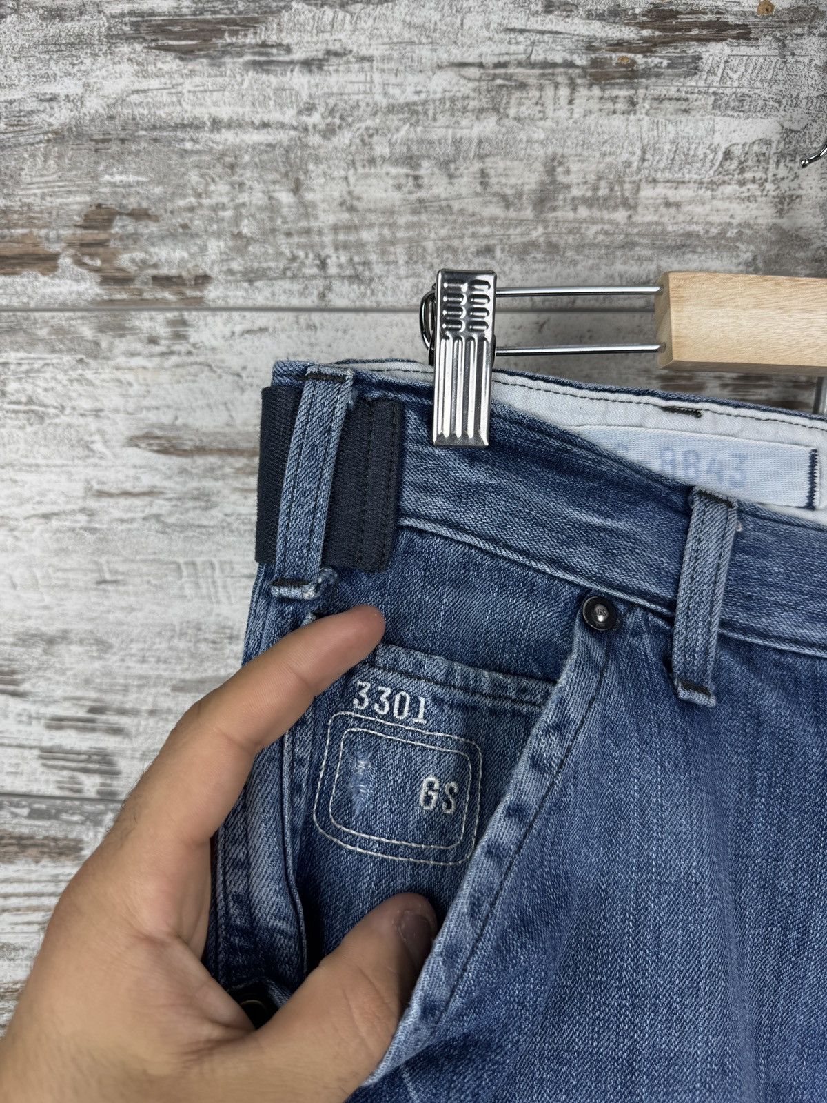 G-Star Mens jeans G Star Raw Denim Y2k Size 32 Color Blue Size US 32 / EU 48 - 7 Thumbnail