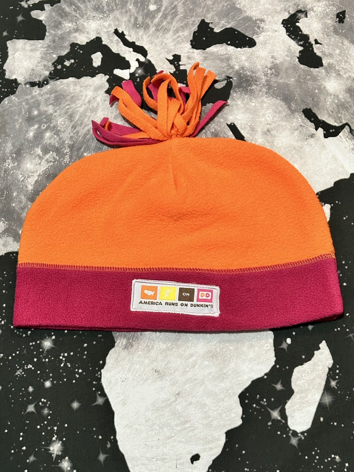 Other Dunkin Donuts Fleece Tassle beanie Size ONE SIZE - 1 Thumbnail