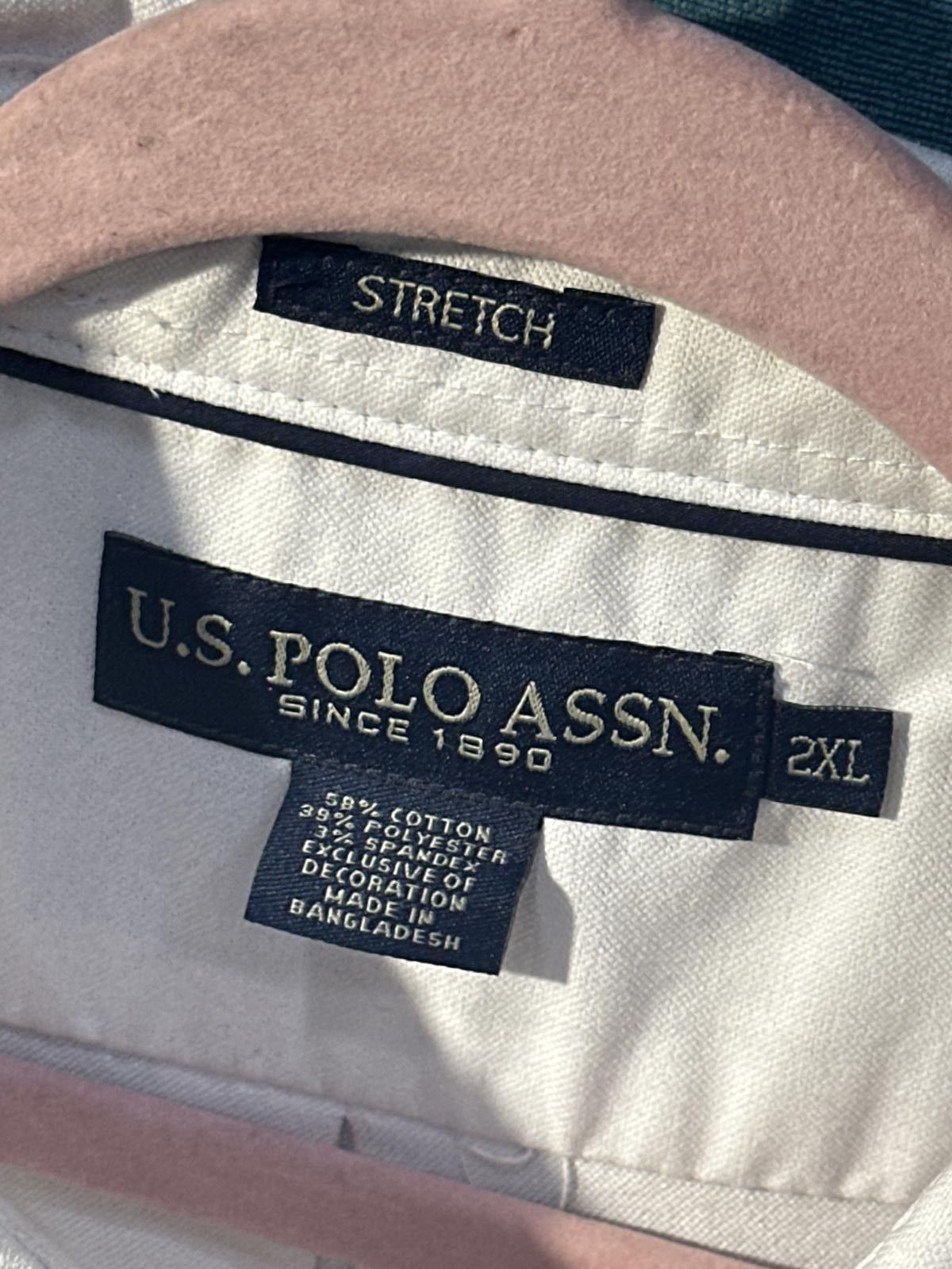 U.S. Polo Assn. Men’s 2XL U.S. Polo Association Long Sleeve Button-Up Size US XXL / EU 58 / 5 - 3 Thumbnail