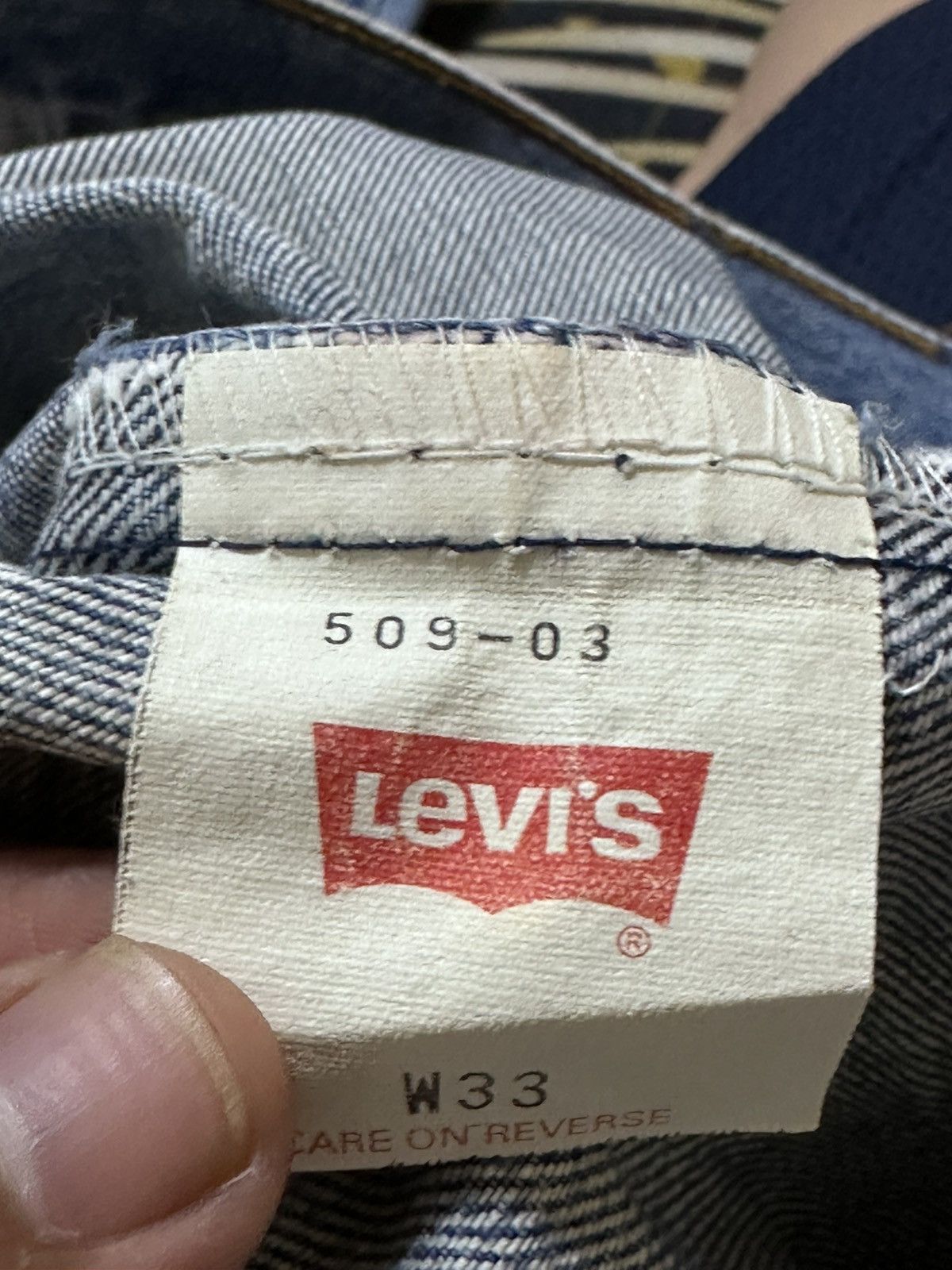 Levi's Vintage Clothing Vintage Levi’s 509 Baggy Skater Mudwash Faded Denim Size US 32 / EU 48 - 6 Thumbnail