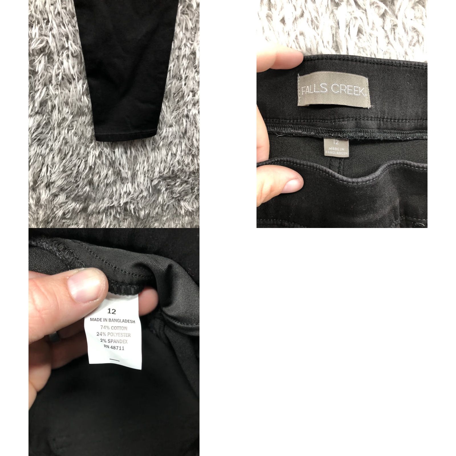 Denime **Womens Falls Creek Size 12 Mid Rise Dark Wash Denim Jegging** User: Womens Falls Creek Size 12 Mid Rise Dark Wash Denim Jegging Size 34" / US 12 / IT 48 - 9 Thumbnail