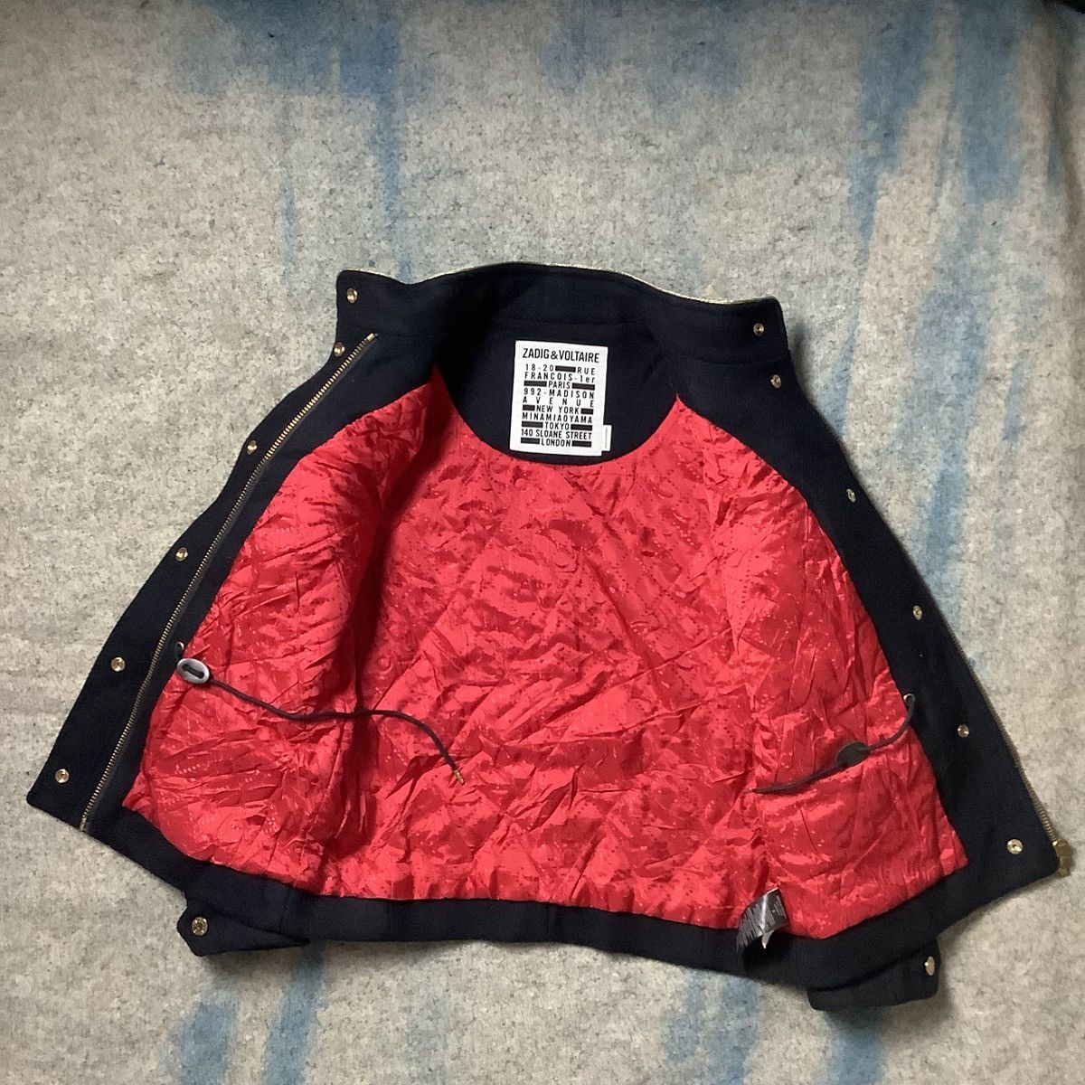 Zadig & Voltaire Zadig & Voltaire Multipocket Bondage Jacket Size US S / EU 44-46 / 1 - 7 Thumbnail