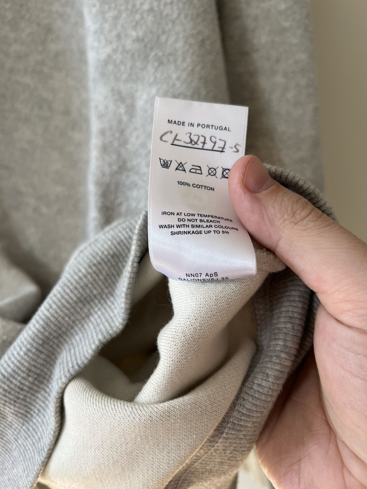 NN07 Western Half Zip in Grey Size US XXL / EU 58 / 5 - 9 Thumbnail