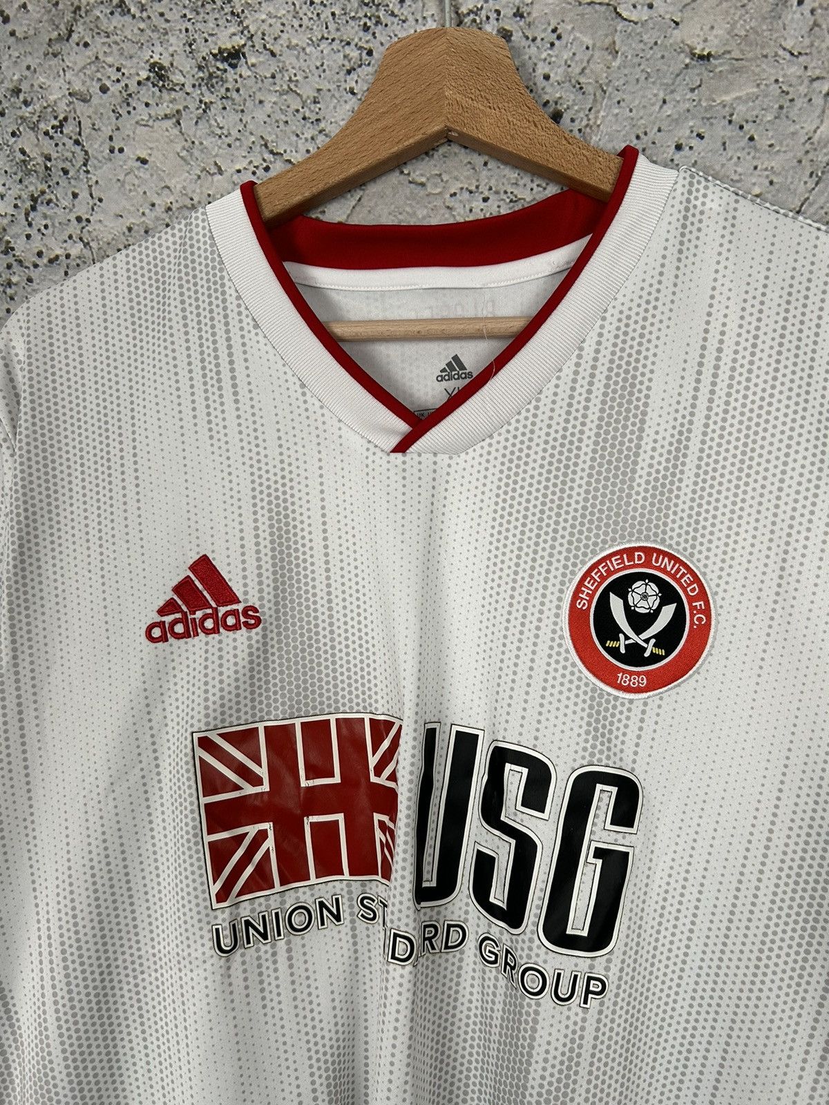 Adidas Adidas Sheffield United Fc Soccer Jersey Football Retro Size US XL / EU 56 / 4 - 3 Thumbnail