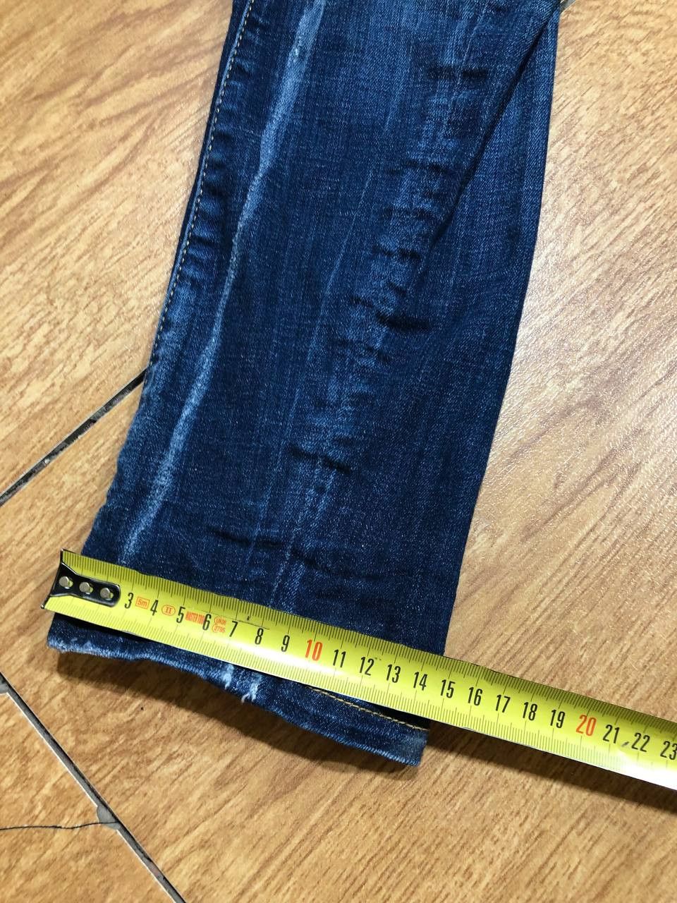 Dsquared2 Vintage Dsquared2 Blue Distressed Denim Jeans Men’s Size US 32 / EU 48 - 13 Thumbnail