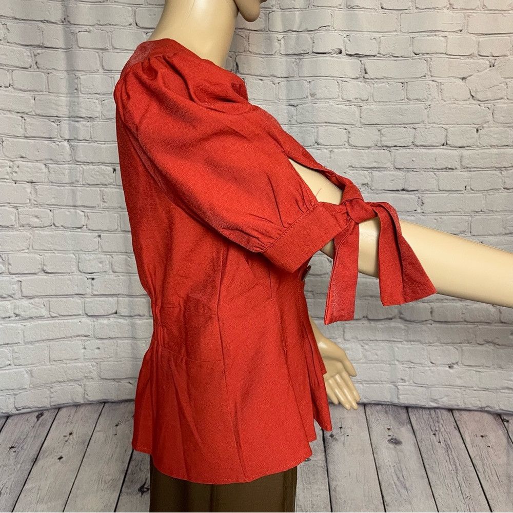 Other NWT New Moon River Short Sleeve Beads Button Jacket Size M Size M / US 6-8 / IT 42-44 - 3 Thumbnail