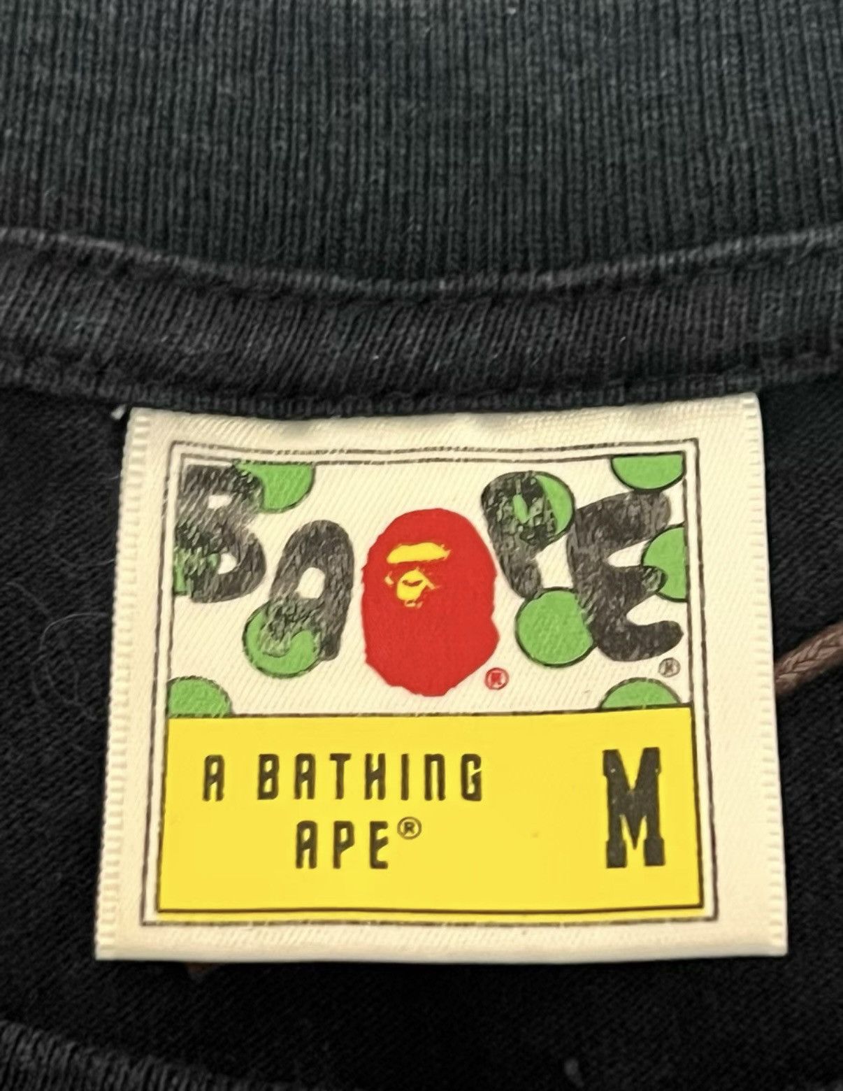 Bape BAPE OG Nigo Era Black Tee Size US M / EU 48-50 / 2 - 3 Thumbnail