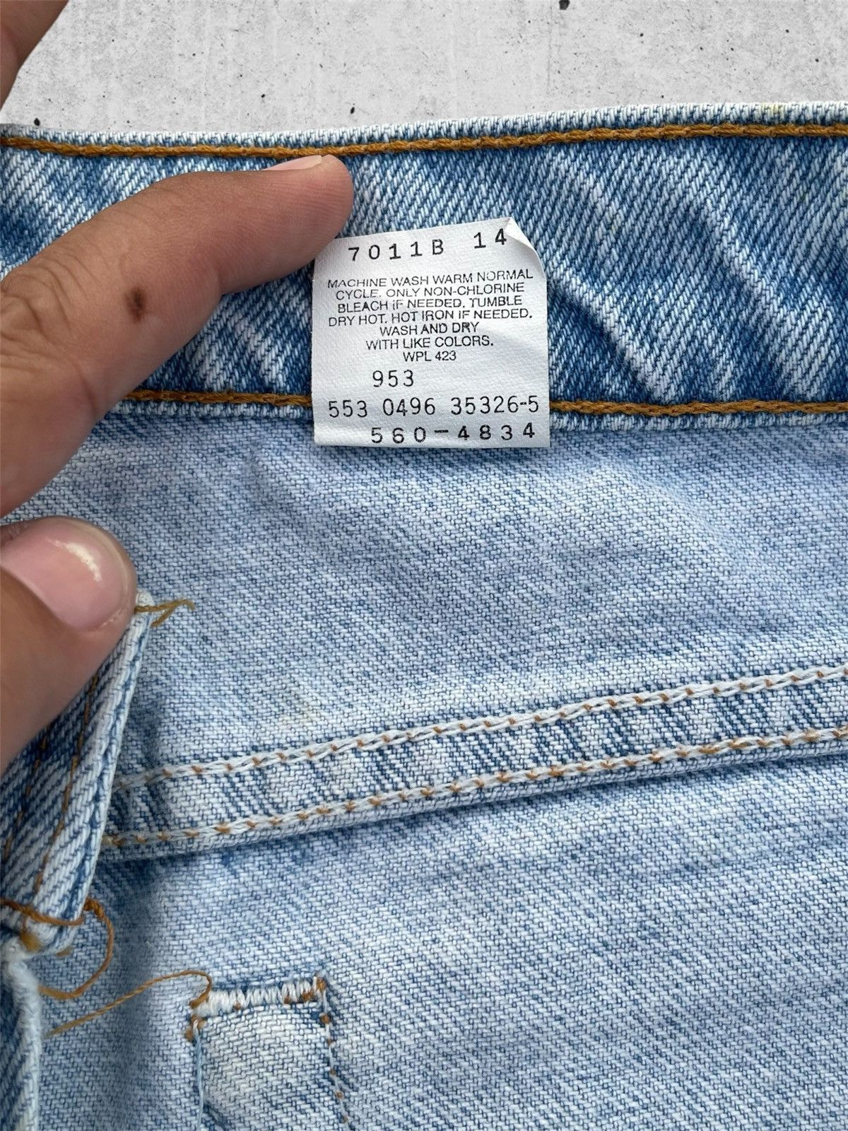 Jean × Levi's 🔥 Levi's 560 Rusty Distressed Denim W32🔥 Size US 32 / EU 48 - 7 Thumbnail
