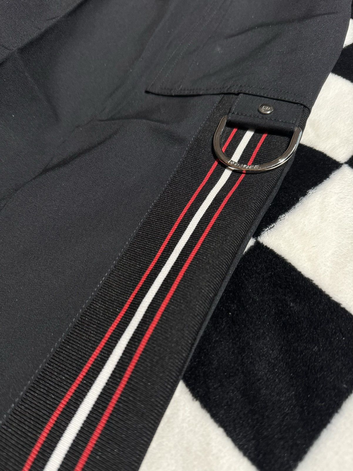 Dior KRIS VAN ASSCHE WIDE LEG PANTS CROPPED TROUSERS CARGO Size US 35 - 3 Thumbnail