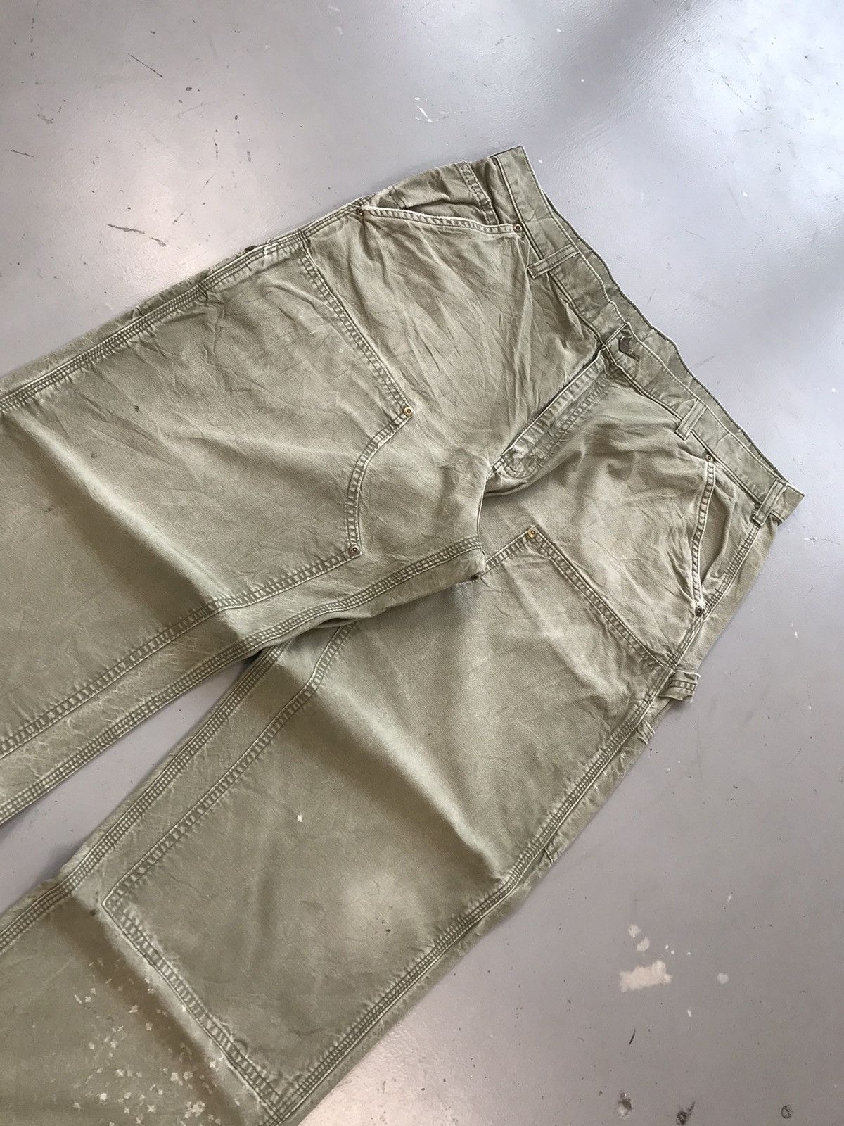 Carhartt × Vintage Vintage Carhartt B195 ARG double knee denim Size US 38 / EU 54 - 4 Thumbnail