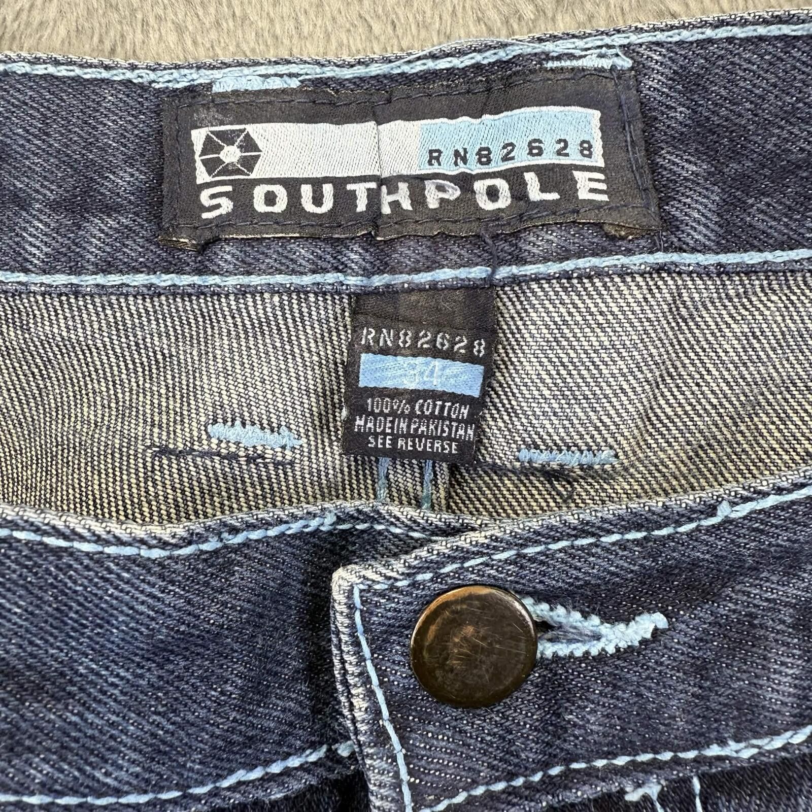 Southpole Southpole Vintage Loose Fit Baggy Pants Size US 34 / EU 50 - 3 Thumbnail
