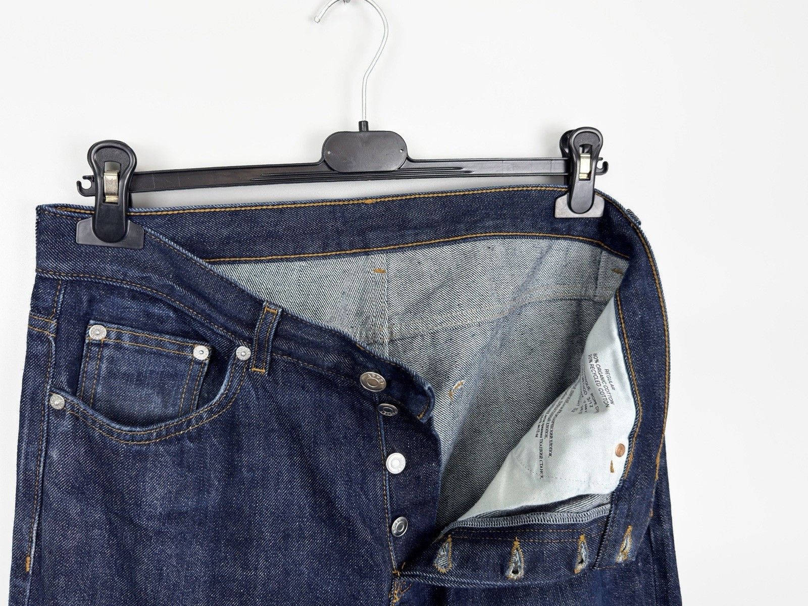 Arket Arket Selvedge 13oz Regular Denim Jeans Size US 32 / EU 48 - 7 Thumbnail