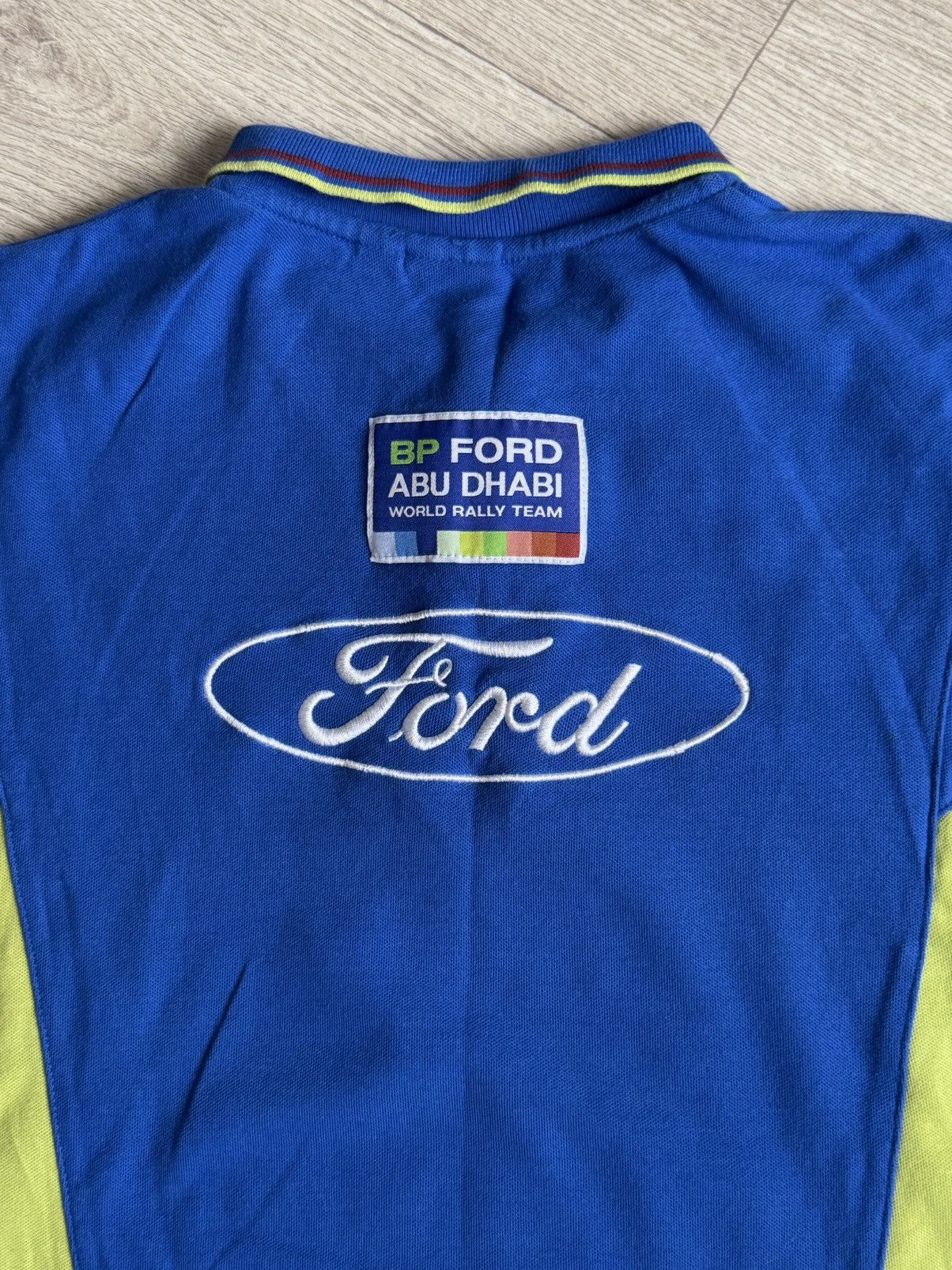 Vintage 🔷Vintage BP Ford Abu Dhabi World Rally Team Polo Shirt🔷 Size US M / EU 48-50 / 2 - 6 Thumbnail
