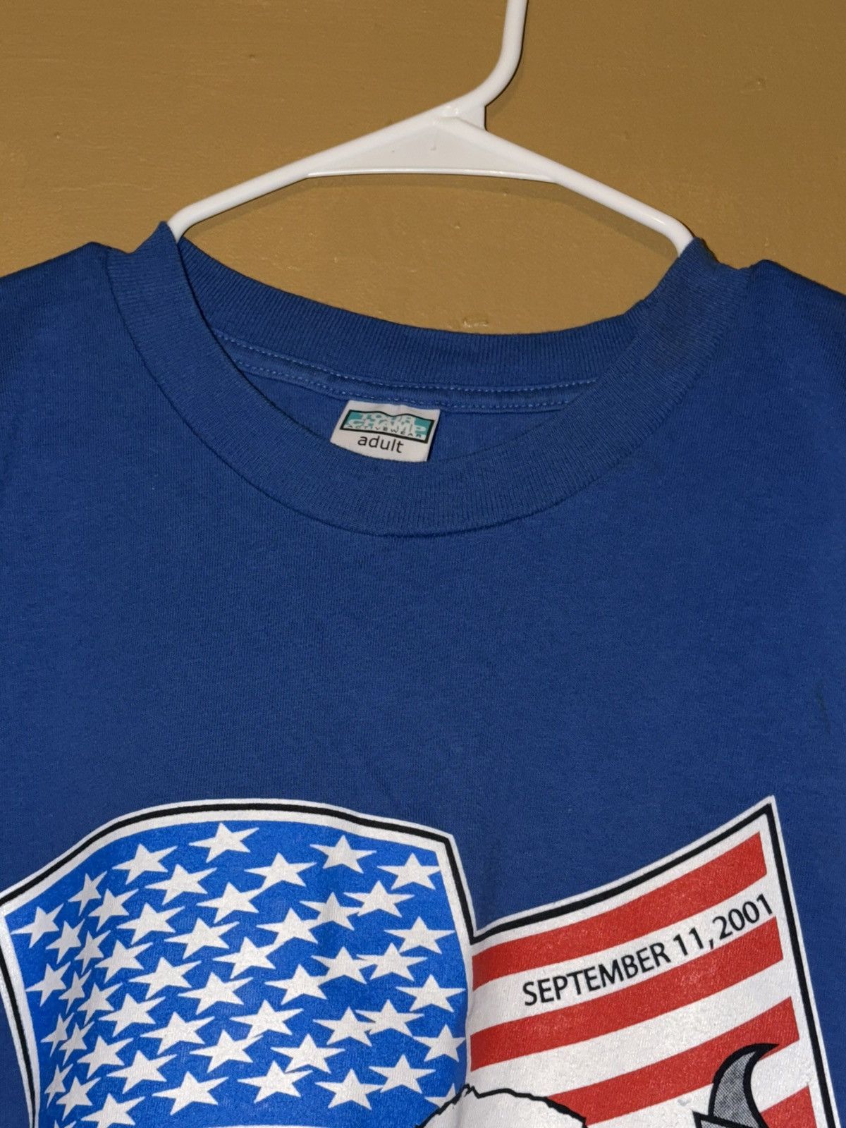 Other Tour Champ USA America American 9/11/01 Remembrance Shirt LG Size US XL / EU 56 / 4 - 20 Thumbnail