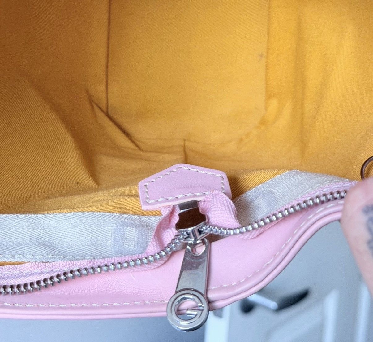 Goyard Goyard Pink Tote Bag Rare Beluga SakuraPearl 2008 Authentic Size ONE SIZE - 13 Thumbnail