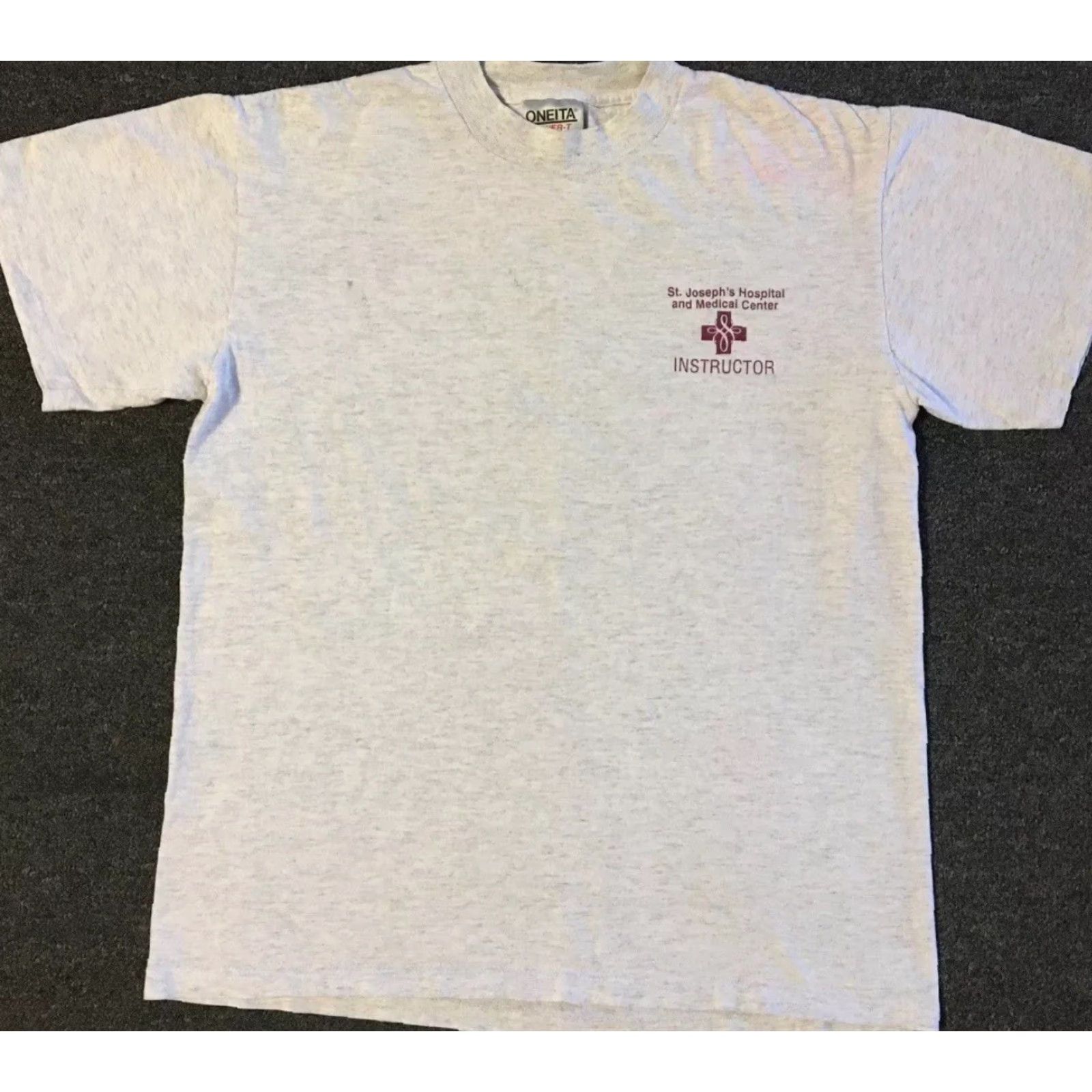 Vintage Vtg 90s EMS Education Faded Shirt S Hospital Doctor Medical Nurse ER Grunge 80s Size US S / EU 44-46 / 1 - 2 Thumbnail
