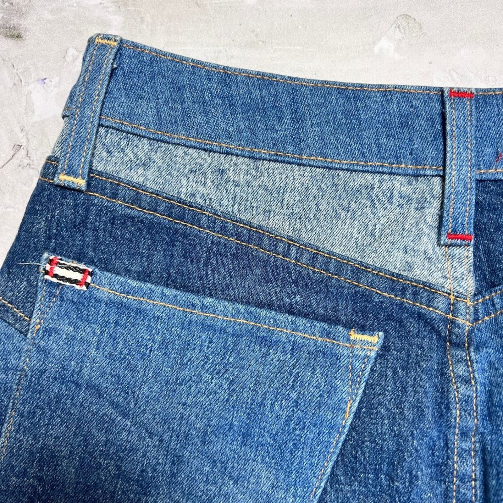 Alice + Olivia AO.LA Alice + Olivia Keep Steppin Denim Mini Skirt Size 25 Size 25" / US 0 / IT 36 - 11 Thumbnail