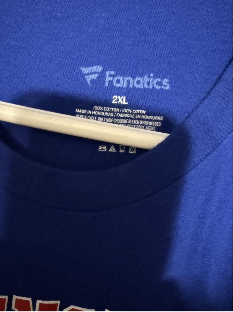 NFL New England Patriots Fanatics S/S T Shirt Men Sz XXL Blue Size US XXL / EU 58 / 5 - 4 Thumbnail