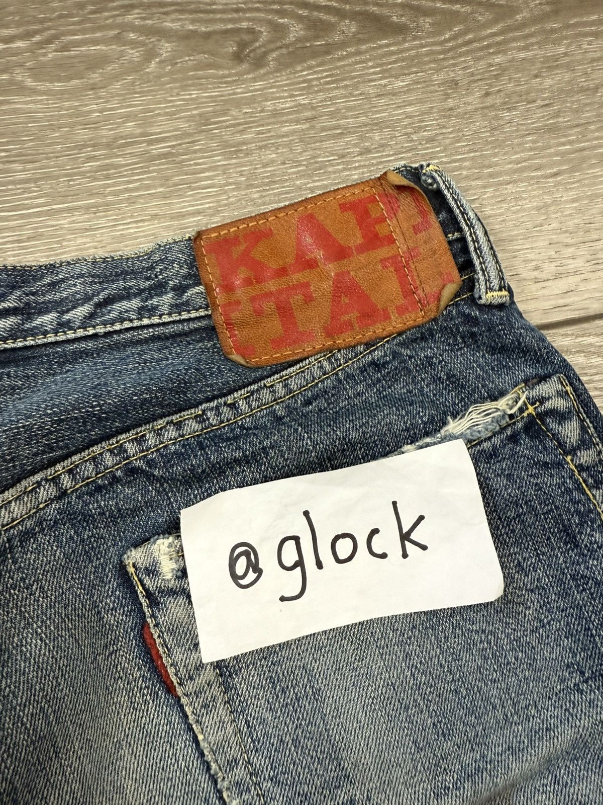 Kapital Kapital Distressed Boro Patchwork Denim Jeans Size US 30 / EU 46 - 12 Thumbnail