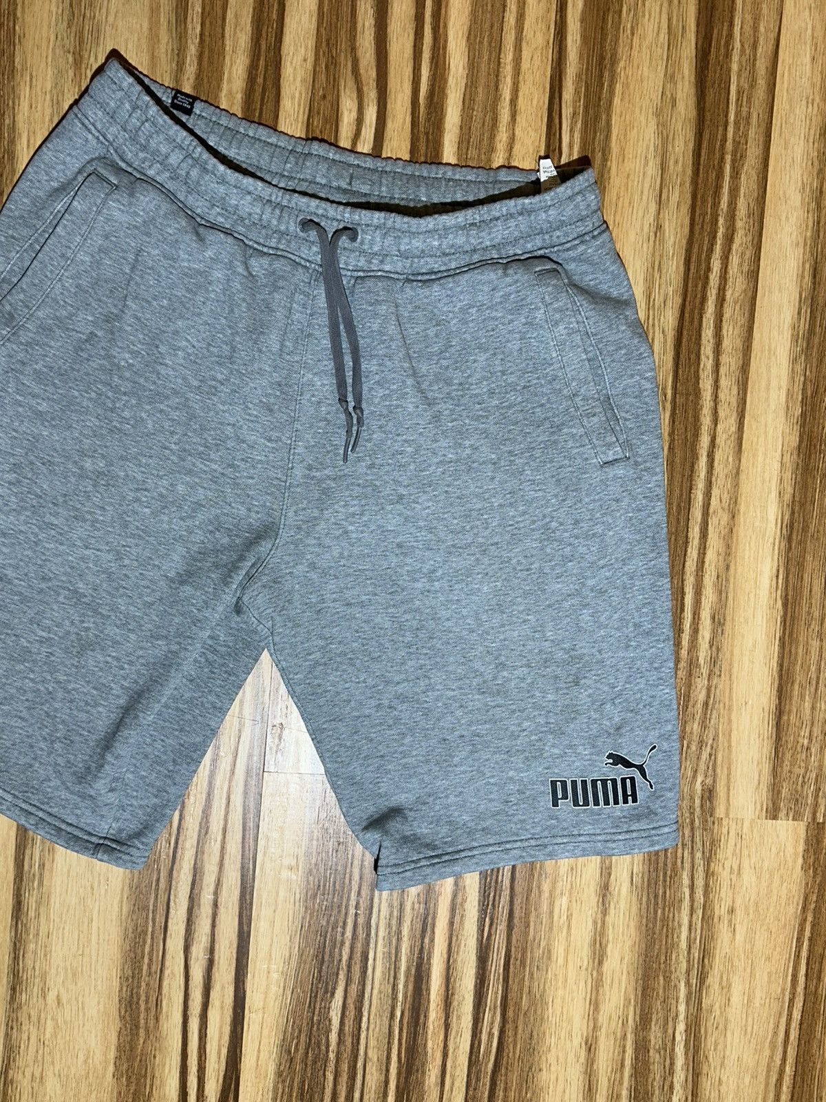 Puma PUMA Men's Athletic Gray Shorts Size US 30 / EU 46 - 3 Thumbnail
