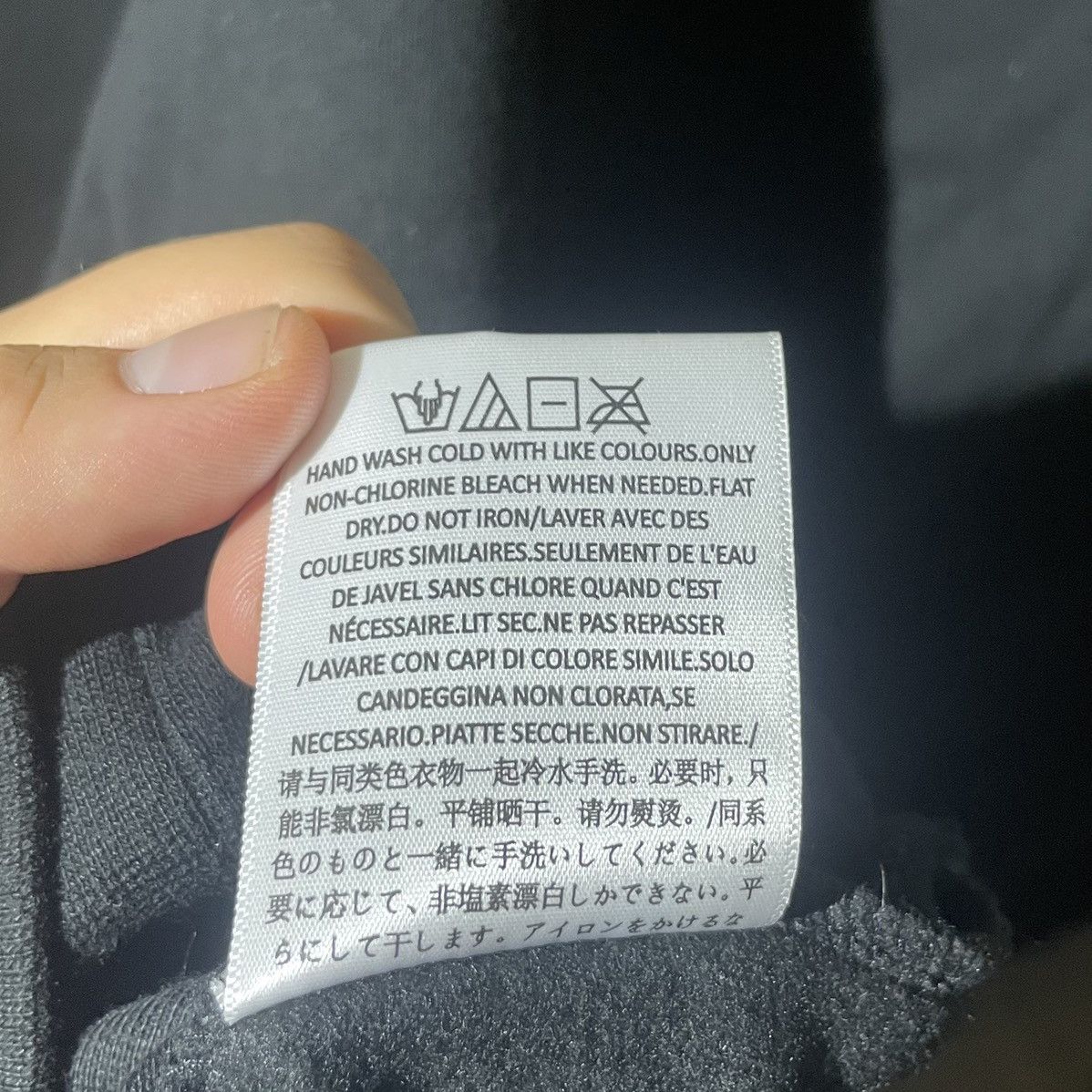 Fear of God Fear Of God Essentials Sweatshirt Big Logo Pullover Rare Size US L / EU 52-54 / 3 - 9 Thumbnail
