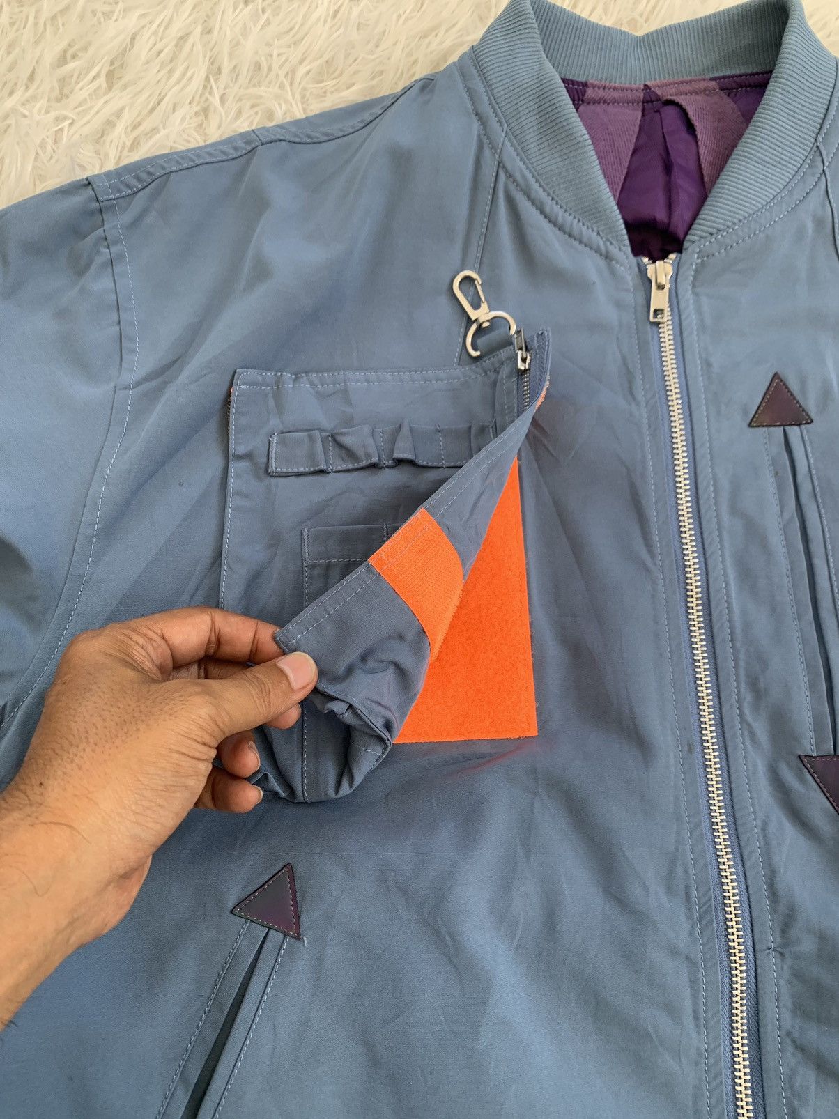 Japanese Brand Endrecher Zozo Tech Bomber Jacket Detachable Pocket Size US L / EU 52-54 / 3 - 6 Thumbnail