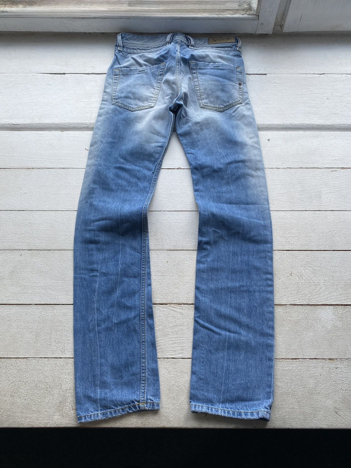 Diesel Luxury Diesel Butler Slim Tapered Y2K Denim Jeans W27 L32 Size US 27 - 8 Thumbnail