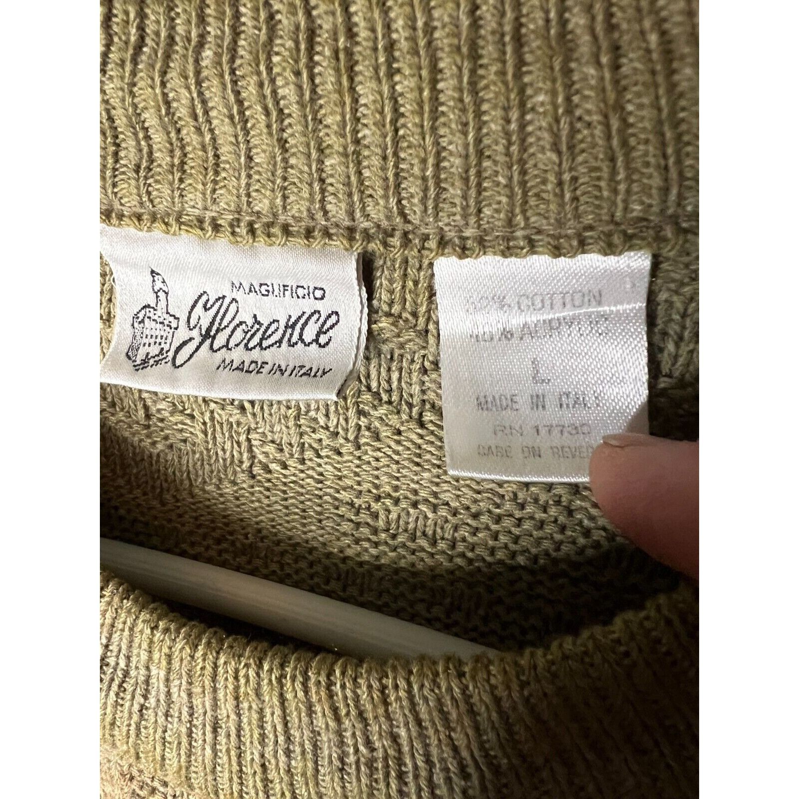 Vintage Vintage Maglificio Florence Italian Christmas Sweater Men’s Size US L / EU 52-54 / 3 - 4 Thumbnail
