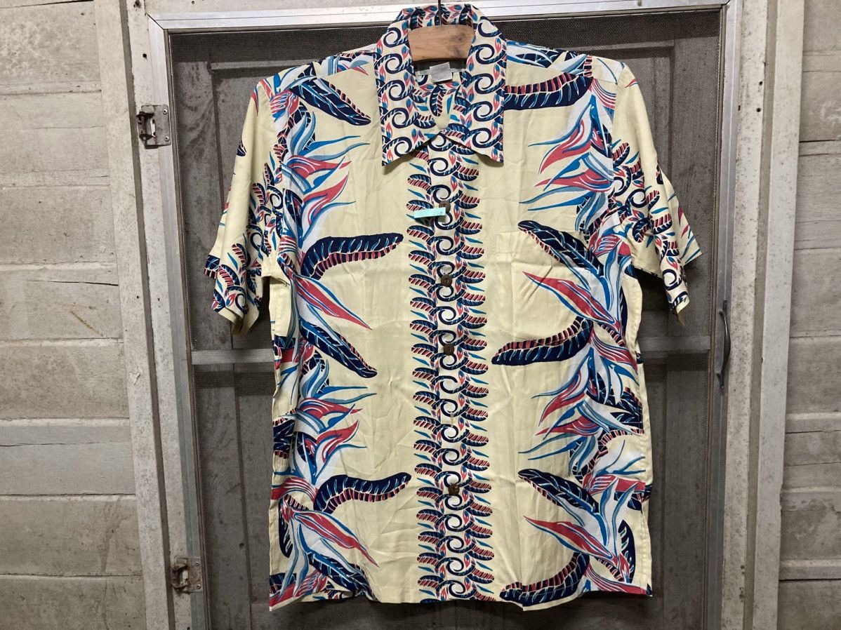 Designer Vintage Shirt Bottom Kemah Ameha Hawaiian 90s Size US M / EU 48-50 / 2 - 1 Thumbnail