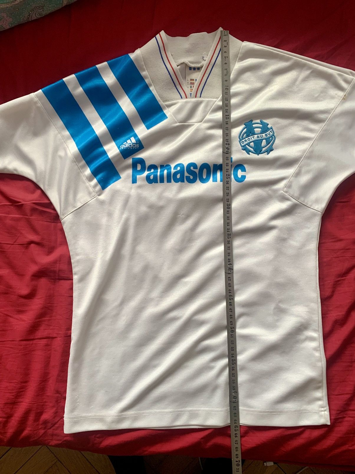 Adidas Olympique de Marseille epic 92-93 Champions xs Size US XS / EU 42 / 0 - 6 Thumbnail