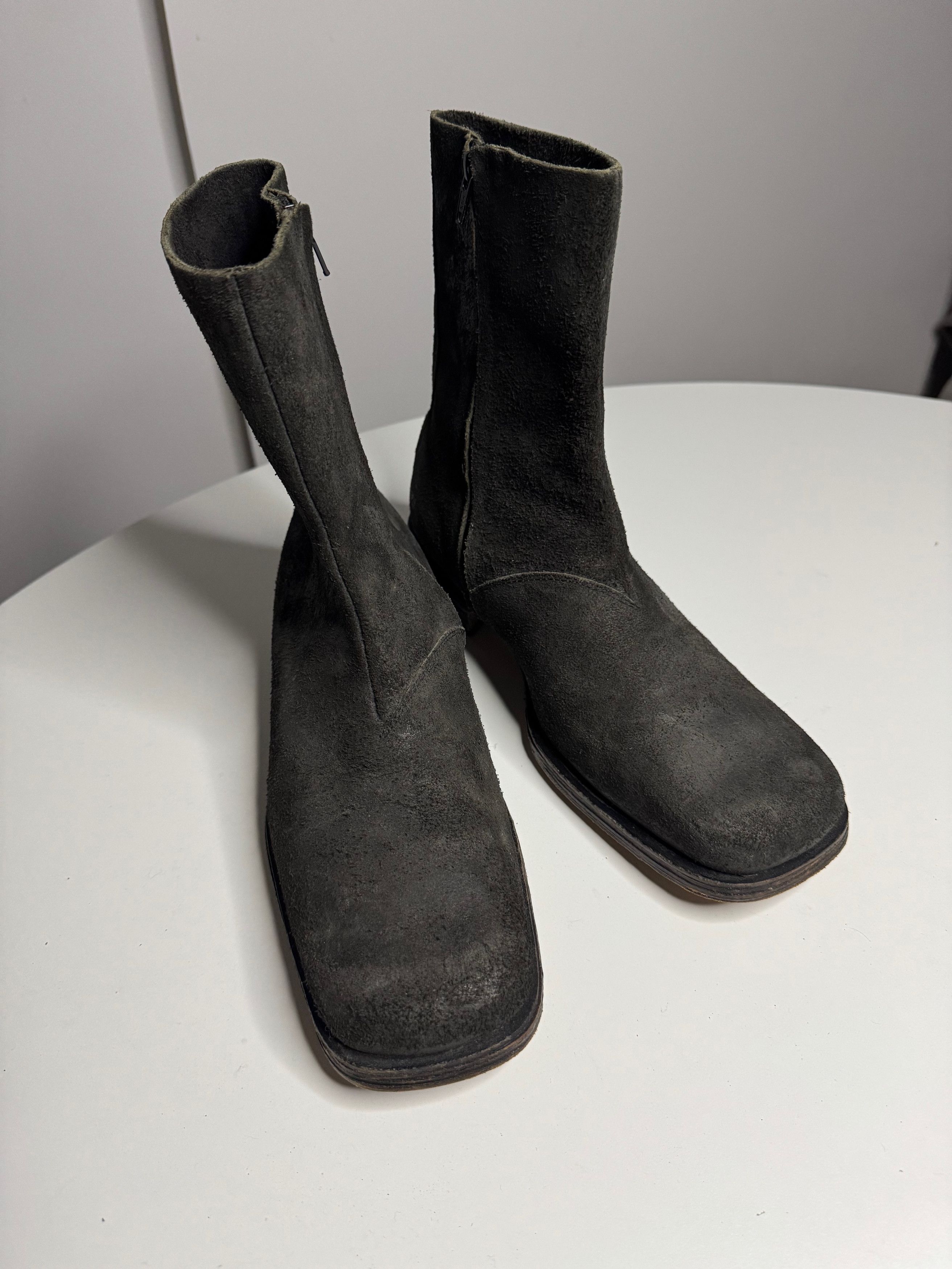 Maison Margiela Square Toe Boots Size US 11 / EU 44 - 1 Thumbnail