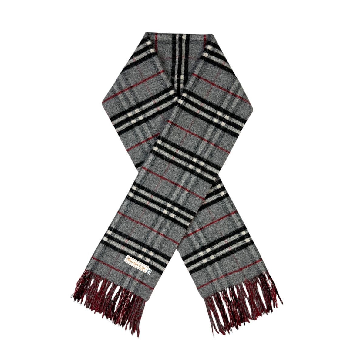 Burberry Vintage Burberry Checked Scarf / Muffler / Neckwear Size ONE SIZE - 1 Thumbnail