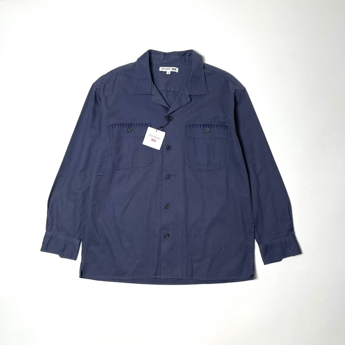 JW Anderson × Uniqlo JW Anderson Uniqlo Double Pocket Long Sleeve Shirt Size US L / EU 52-54 / 3 - 1 Thumbnail