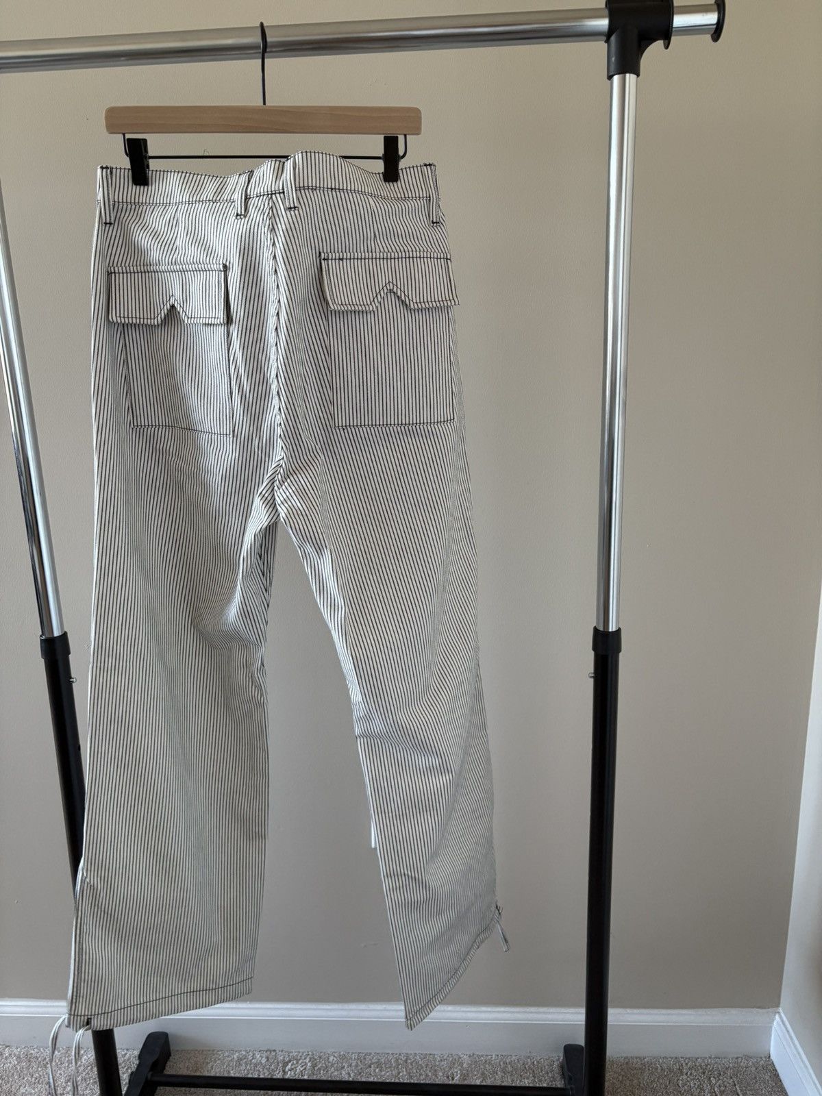 Rhude STRIPED FRONT POCKET PANTS Size US 33 - 4 Thumbnail