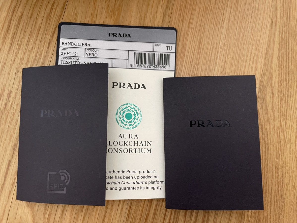 Prada Prada Re-Nylon & Saffiano Shoulder Bag Size ONE SIZE - 8 Thumbnail