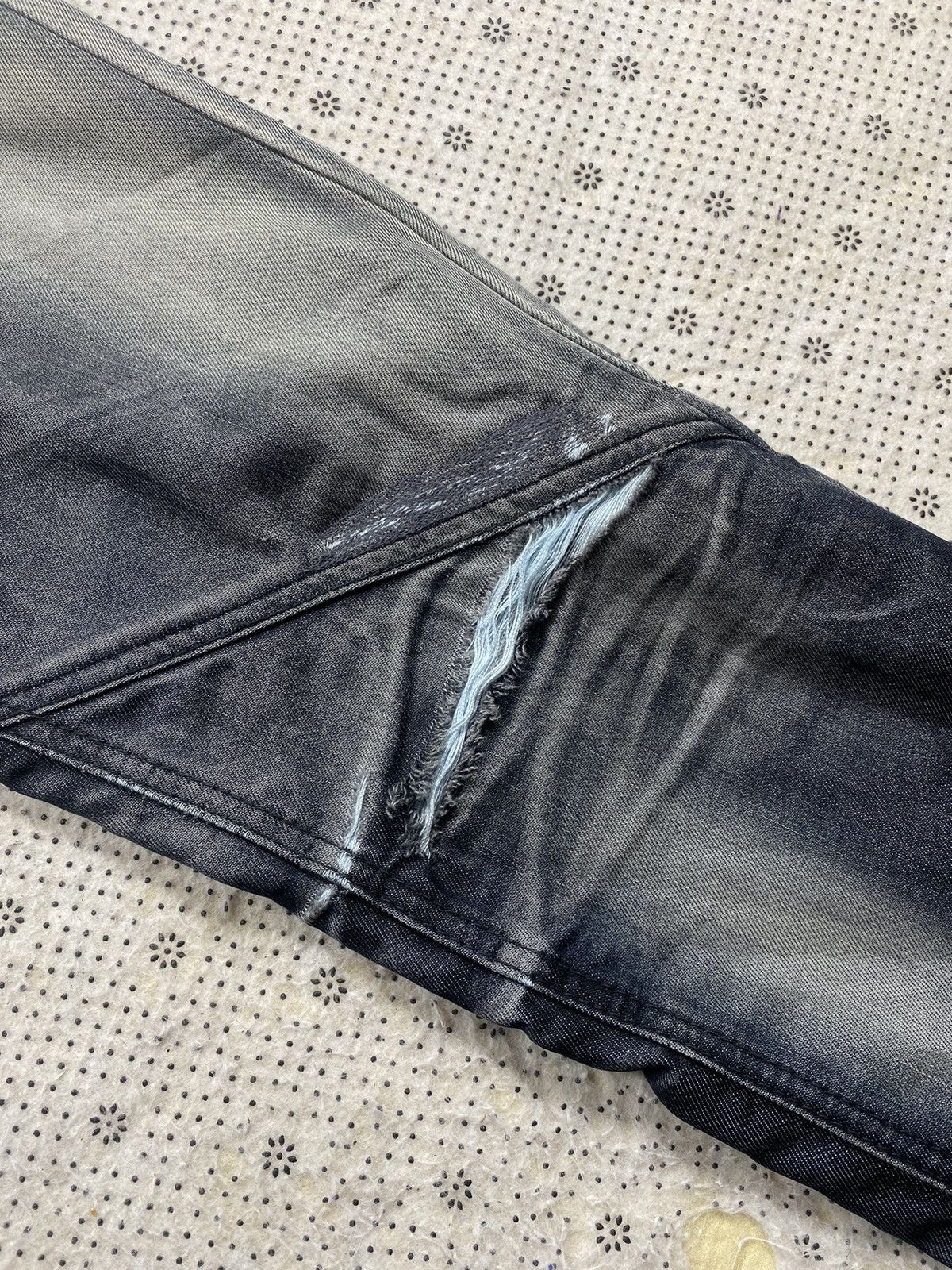 G-Star Extremely Patina Look Aysmetrical Denim By G Star Size US 35 - 9 Thumbnail