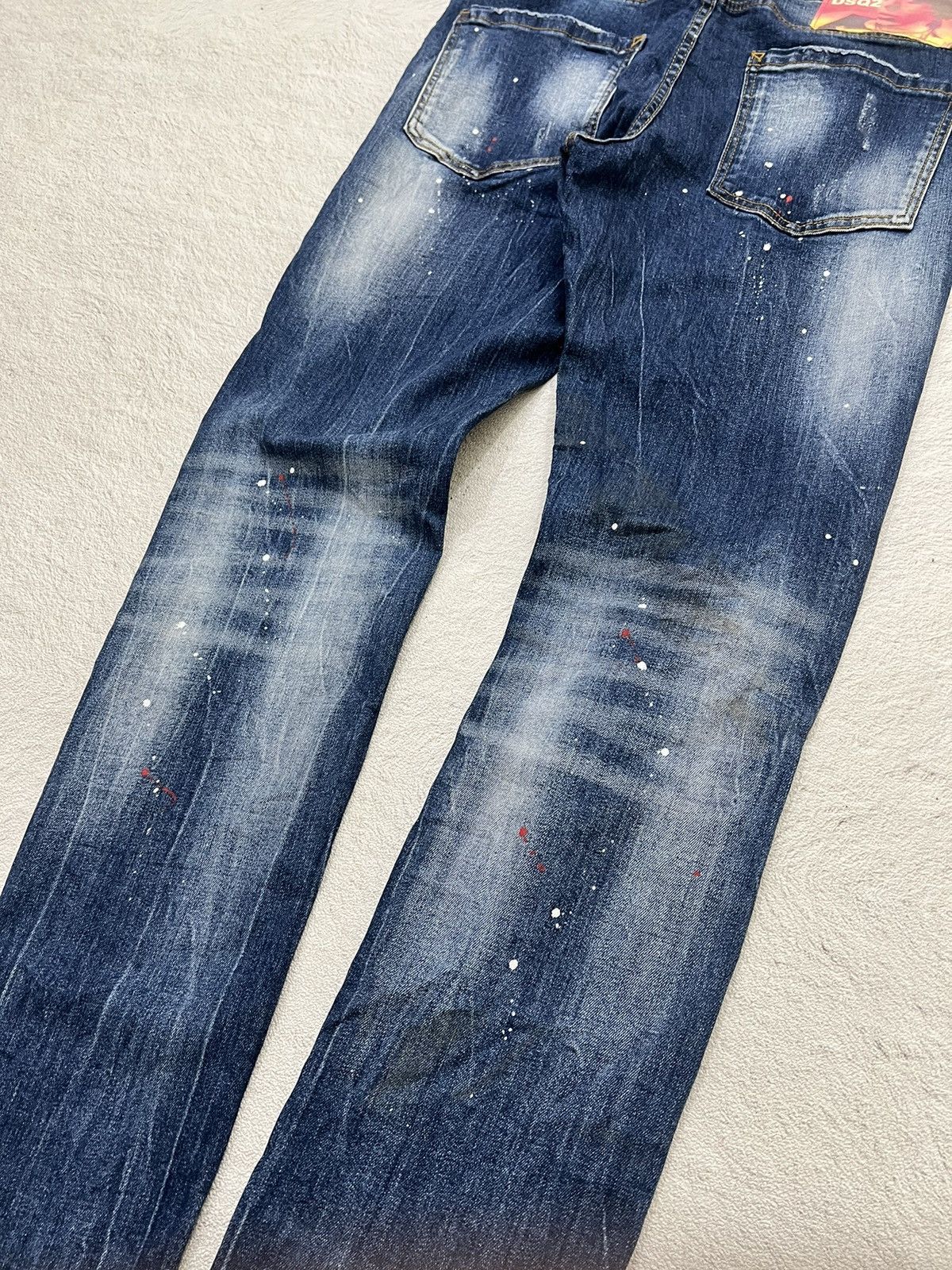 Hysteric Glamour × Undercover 2000s Dsquared2 Y's Distressed Skinny Jeans y2k Lgb Ifsix Size US 30 / EU 46 - 4 Thumbnail
