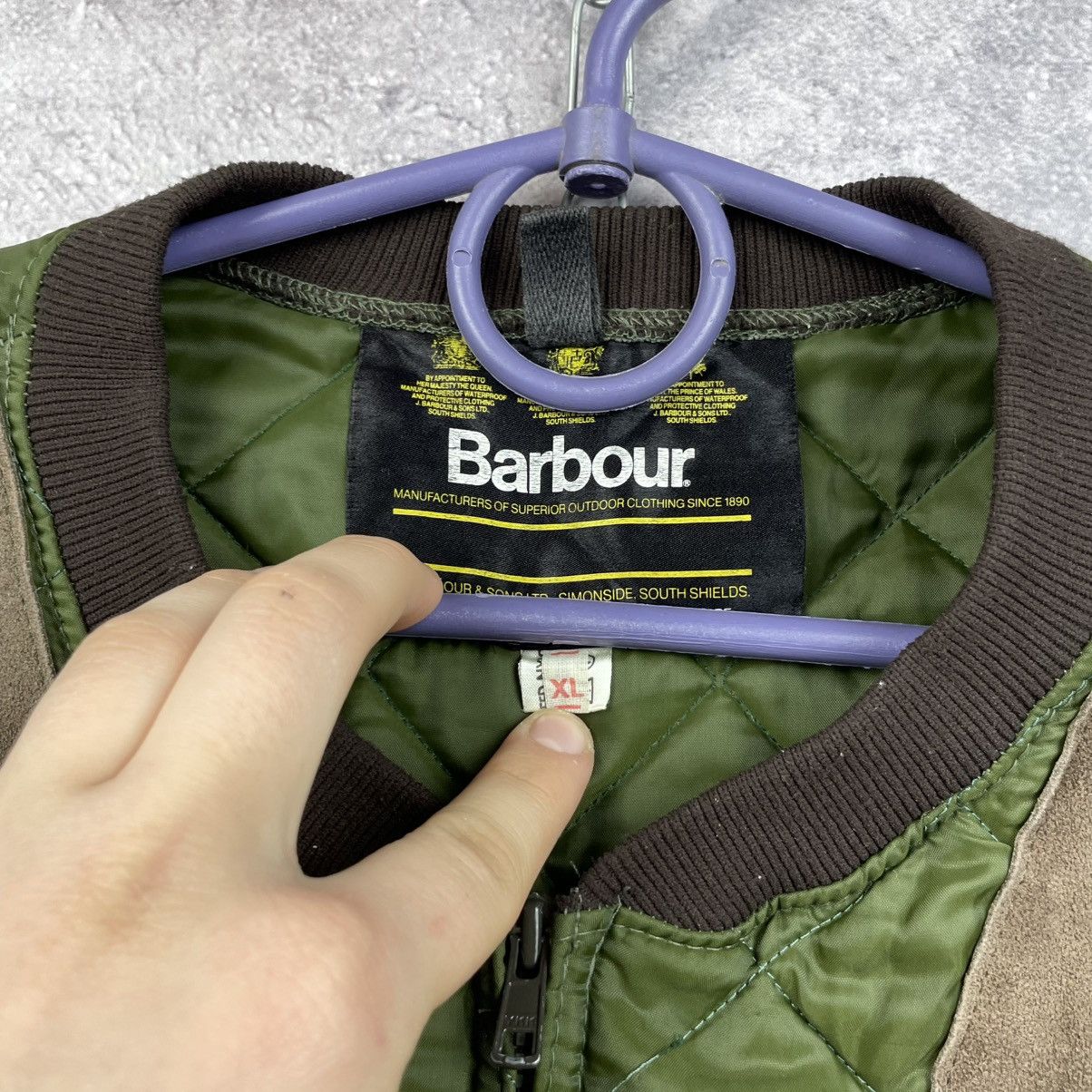 Barbour Barbour Quilted Gilet Vest Hunting Vintage Made In England Size US XL / EU 56 / 4 - 4 Thumbnail