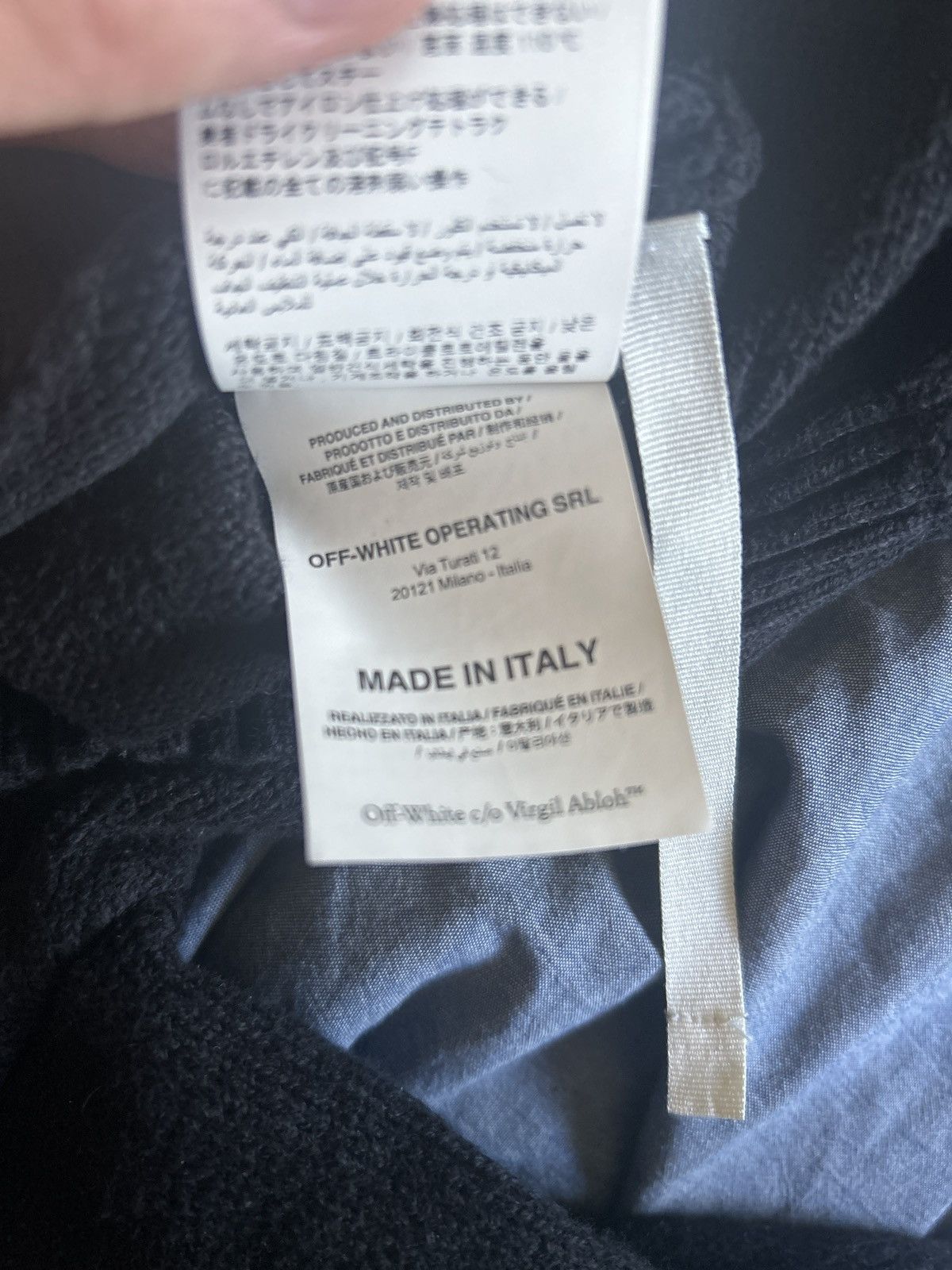 Off-White Off-White Print Logo Sweater Size US M / EU 48-50 / 2 - 5 Thumbnail