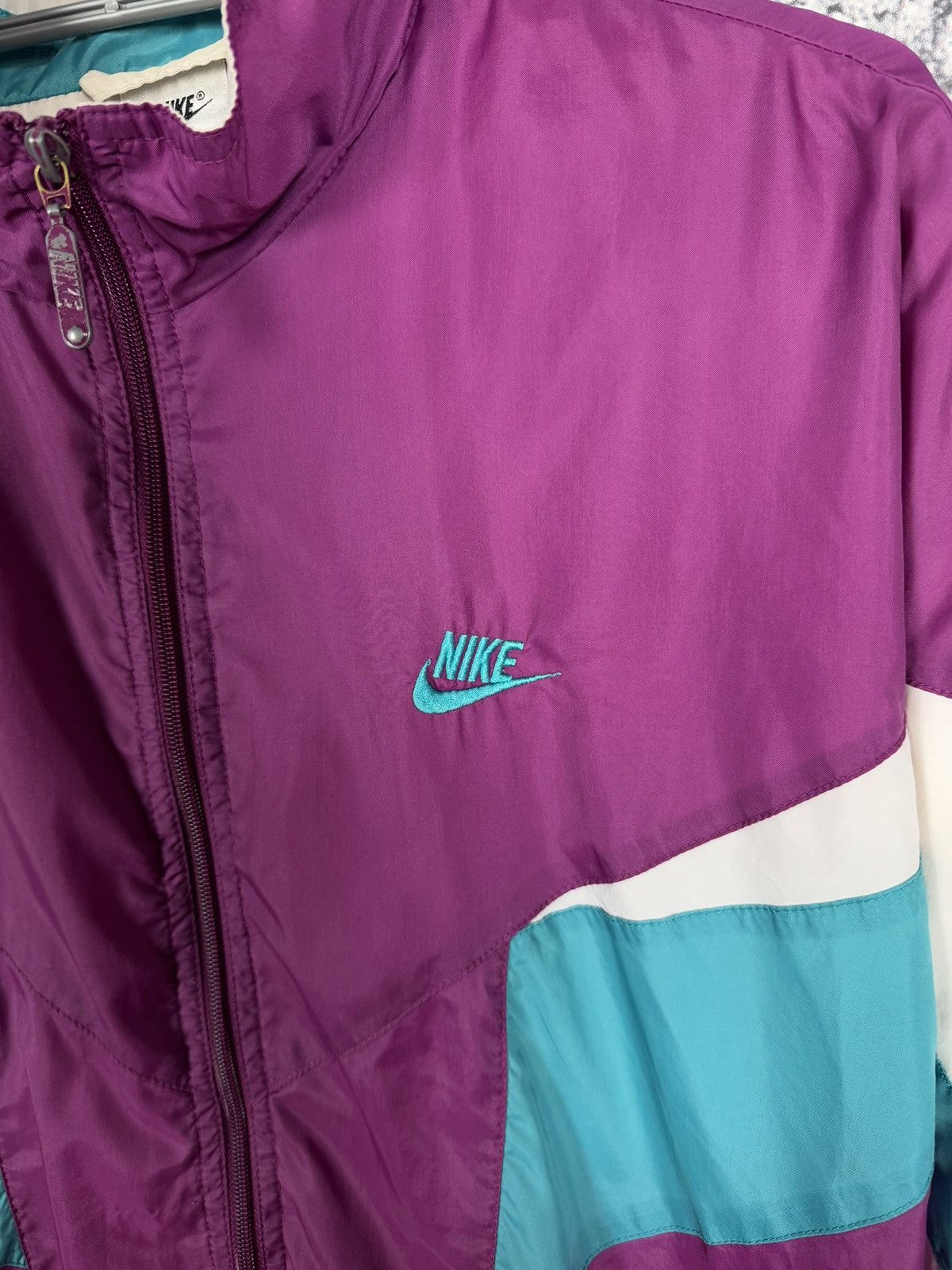 Nike Nike Nylon Jacket Vintage 80s Windbreaker Retro Style Size M Size US M / EU 48-50 / 2 - 7 Thumbnail
