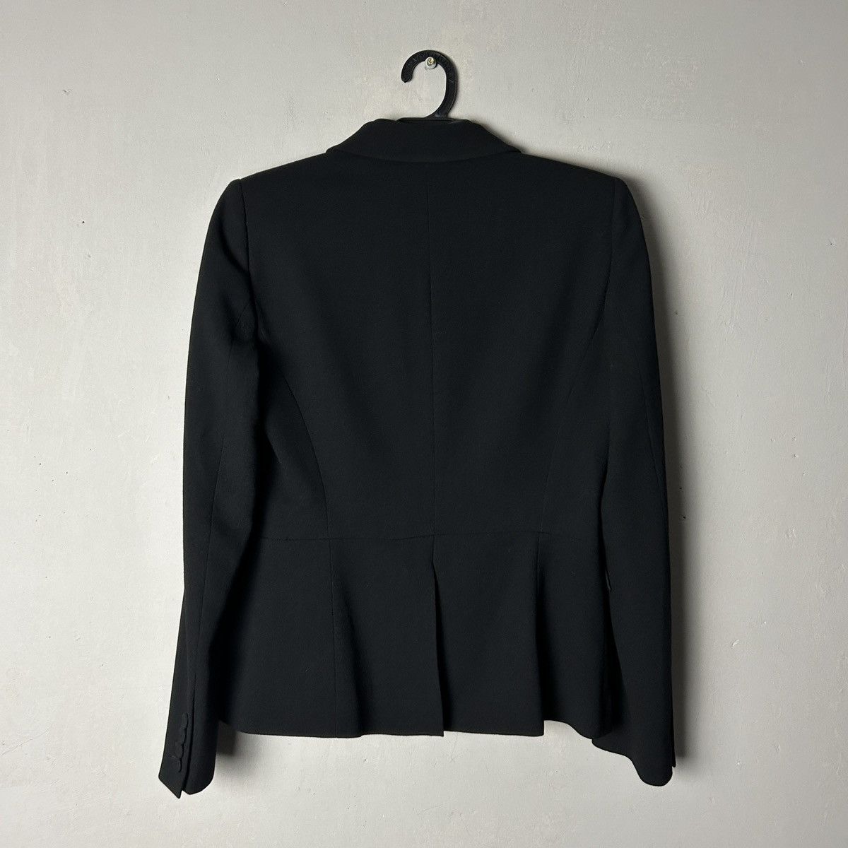 Alexander McQueen Alexander McQueen Wool Black Blazer Size M / US 6-8 / IT 42-44 - 2 Thumbnail
