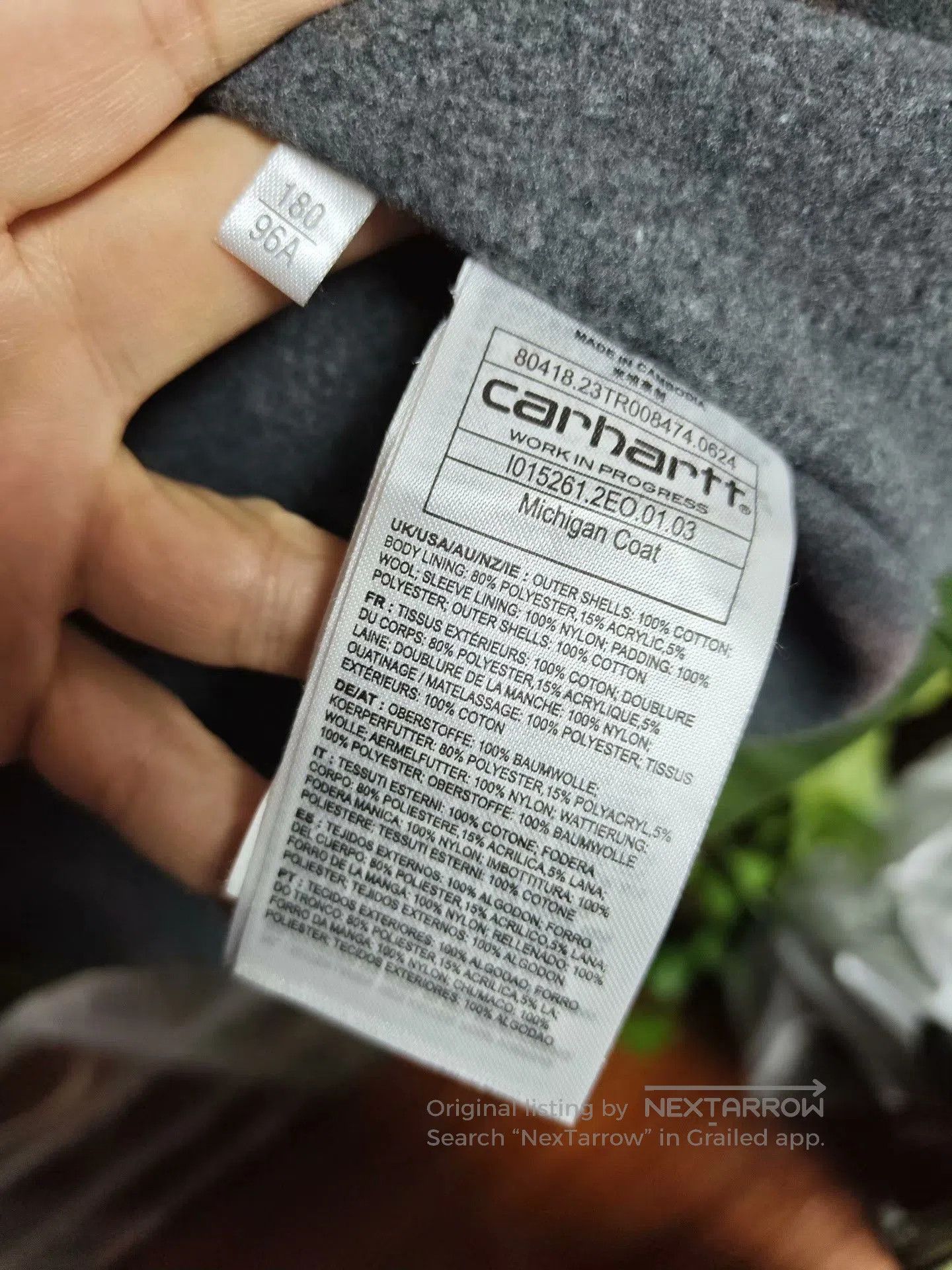 Other Carhartt WIP Michigan Jacket. Size US L / EU 52-54 / 3 - 5 Thumbnail