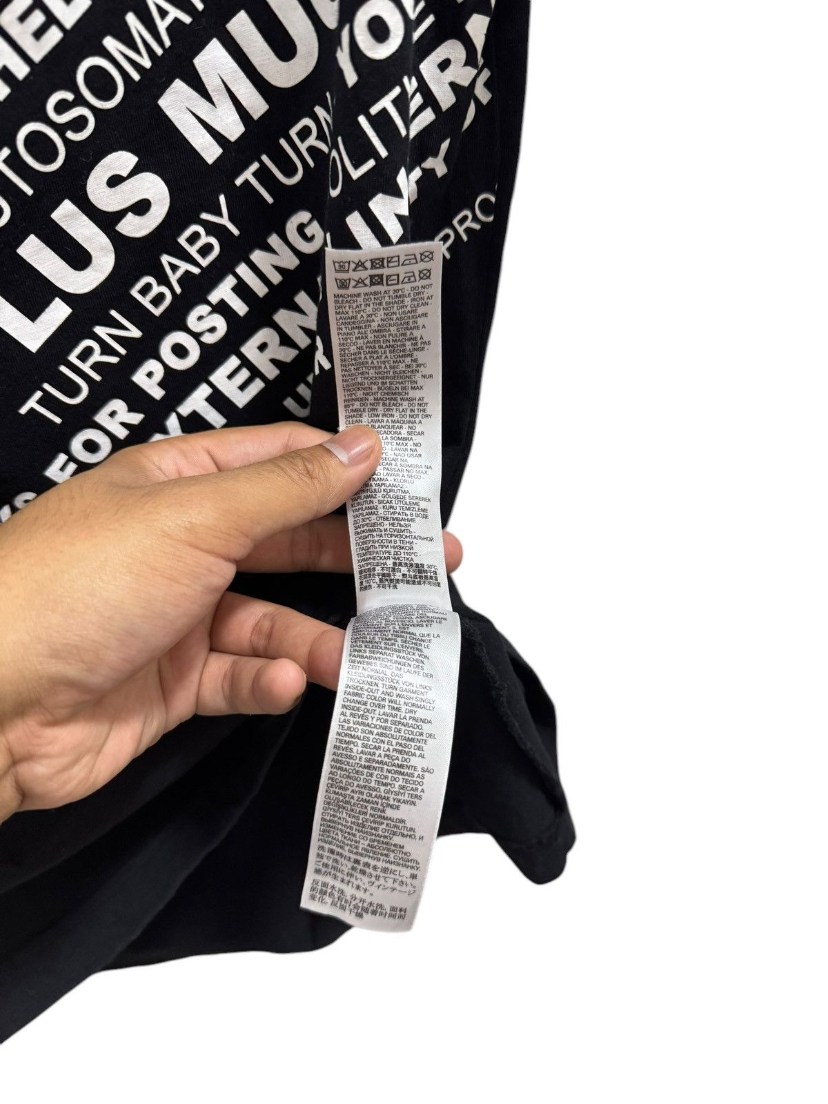 Designer × Diesel DIESEL Y2K AVANT GARDE STATEMENT T SHIRT Size US S / EU 44-46 / 1 - 6 Thumbnail