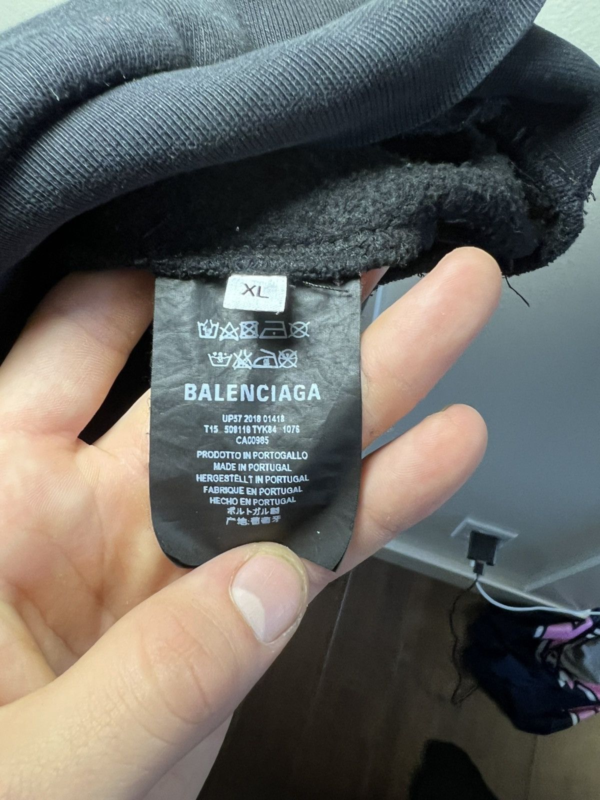 Balenciaga Balenciaga BB Mode 2018 red logo pullover hoodie Size US L / EU 52-54 / 3 - 9 Thumbnail