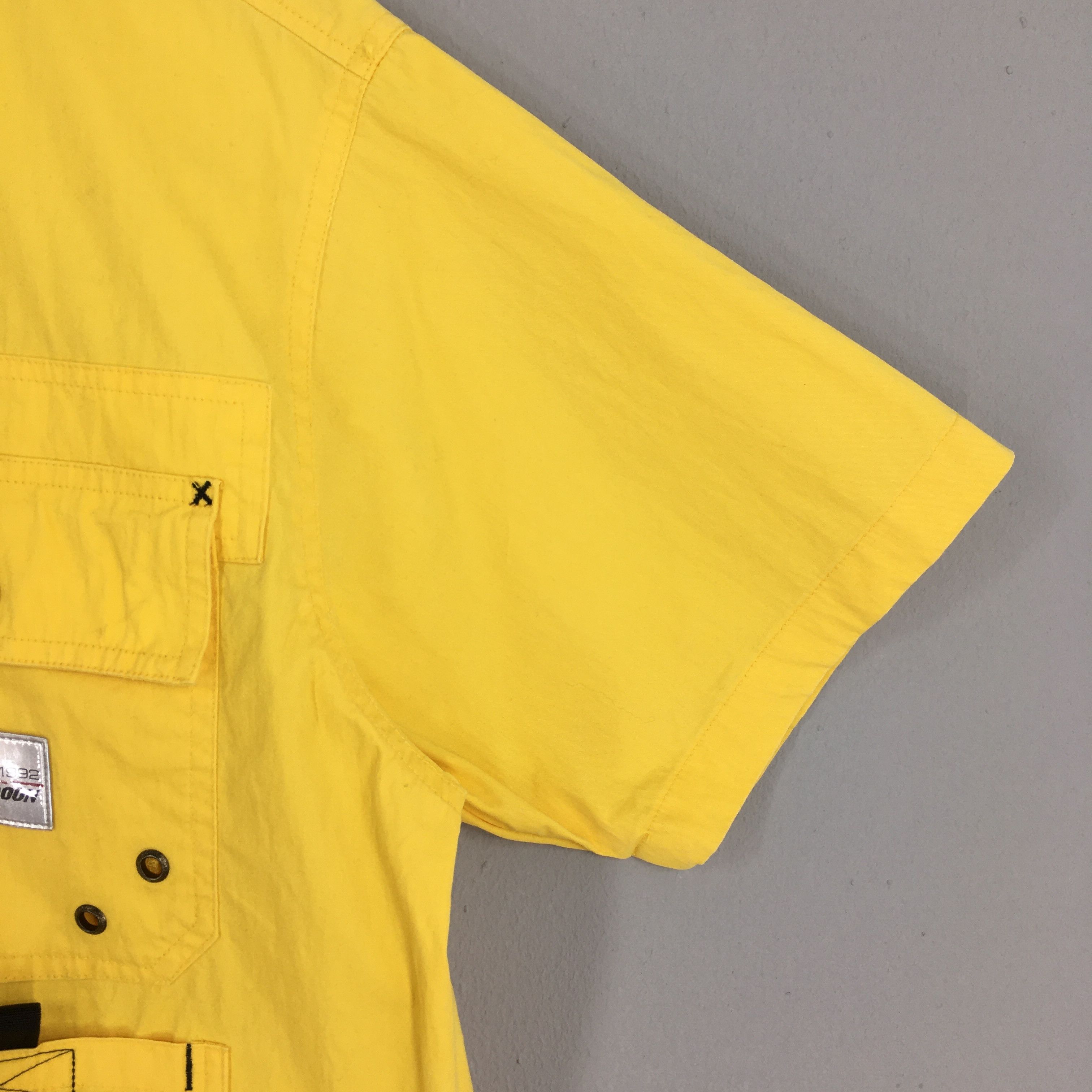Honda × Spoon Vintage Spoon Honda Racing Team Yellow Shirt Medium Size US M / EU 48-50 / 2 - 4 Thumbnail