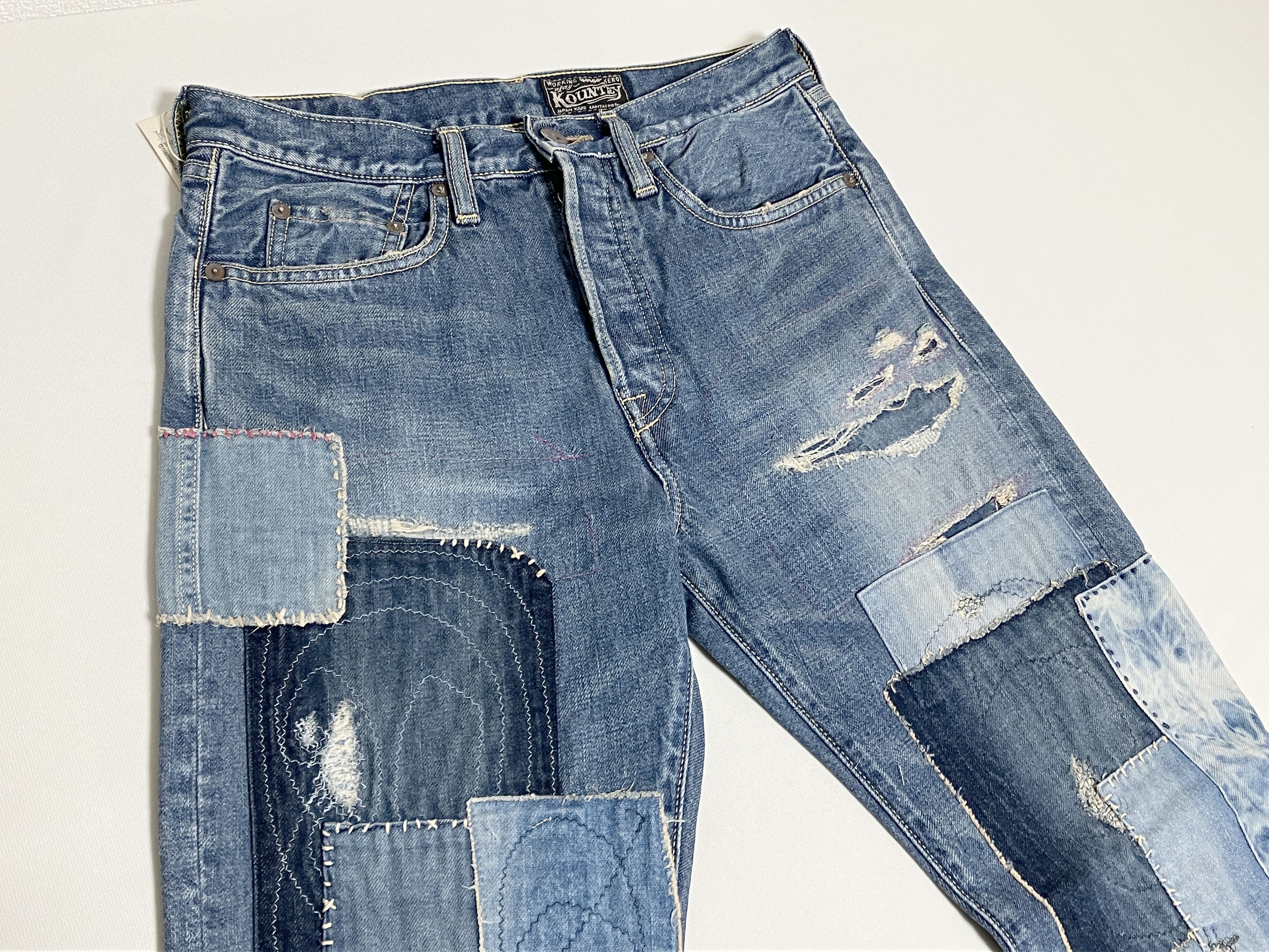 Kapital KAPITAL 14oz Denim 5P pants monkey cisco Dixie Remake new 32 Size US 32 / EU 48 - 9 Thumbnail