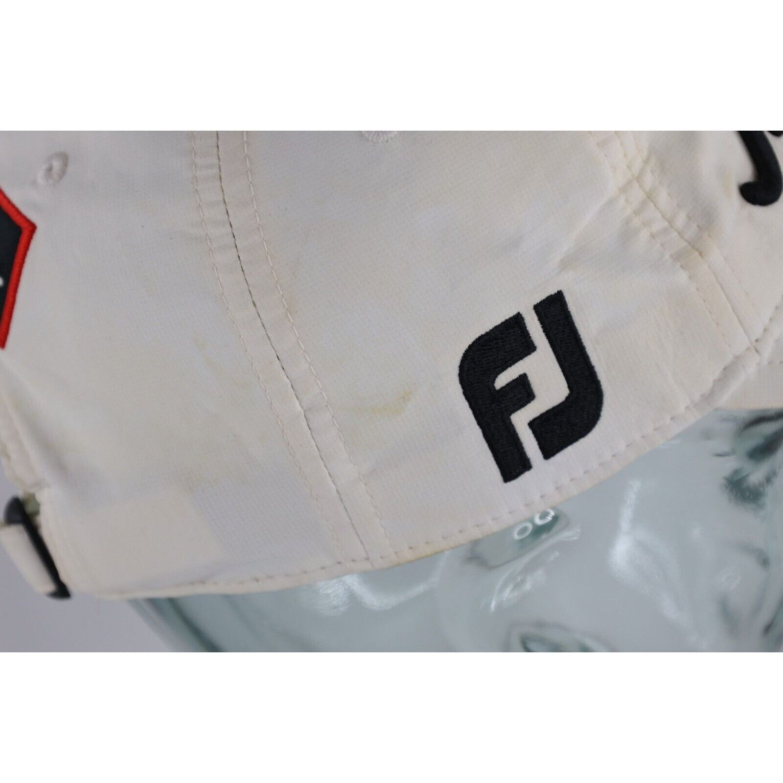 Titleist Distressed Spell Out Titleist FootJoy Pro V1 Golf Hat Size ONE SIZE - 9 Thumbnail