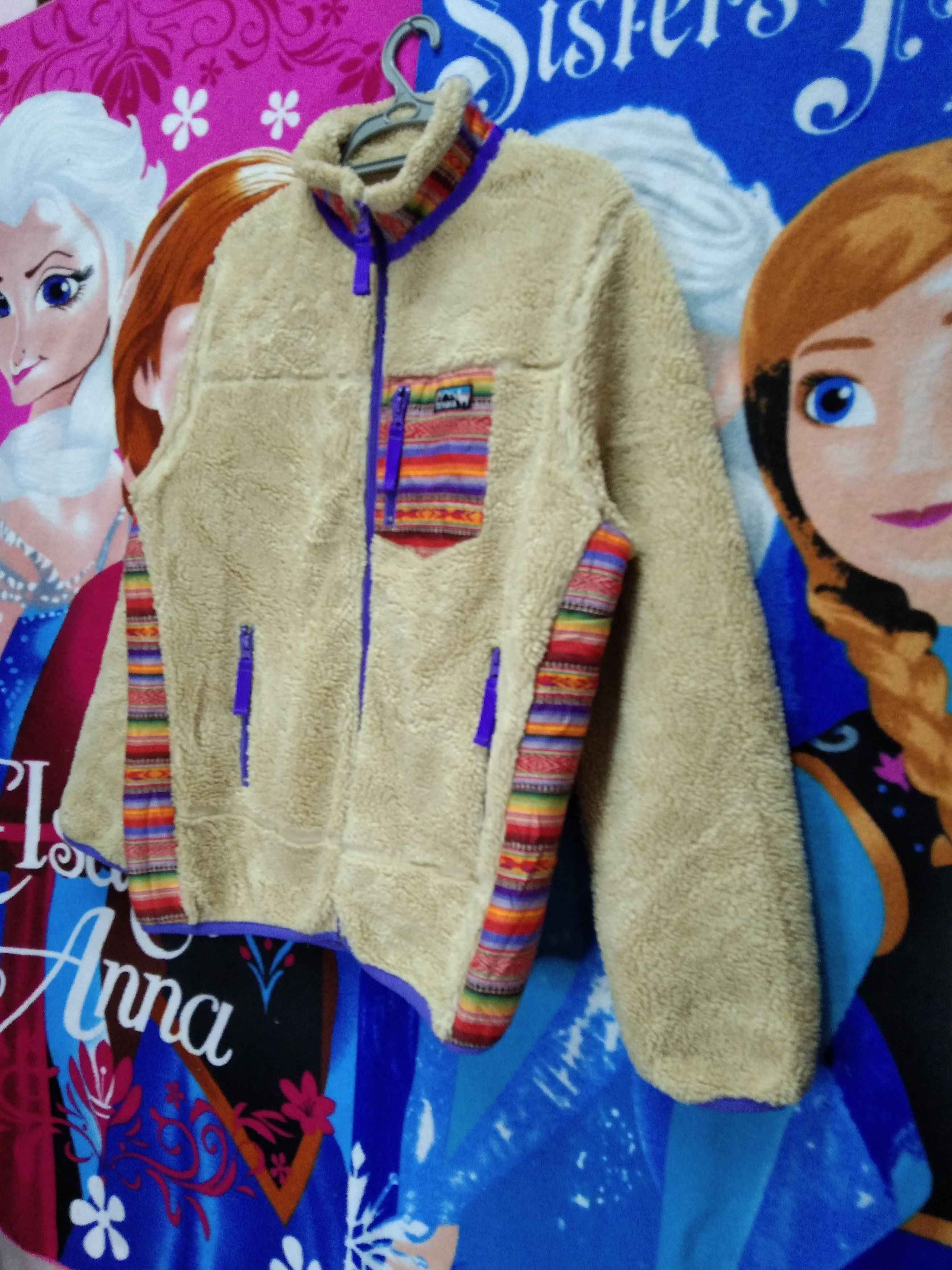 Japanese Brand TITICACA DEEP PILE FLEECE JACKET Size US L / EU 52-54 / 3 - 2 Thumbnail
